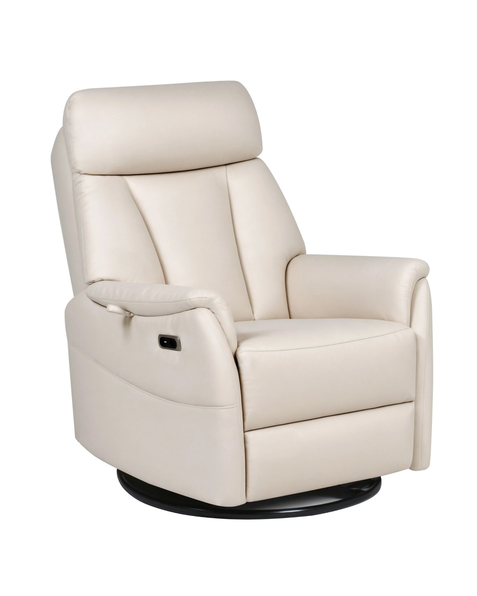 1 Advwin Recliner Chair Electric Heat Massage Chair Rotatable Lounge Armchair Beige, 1 of 8