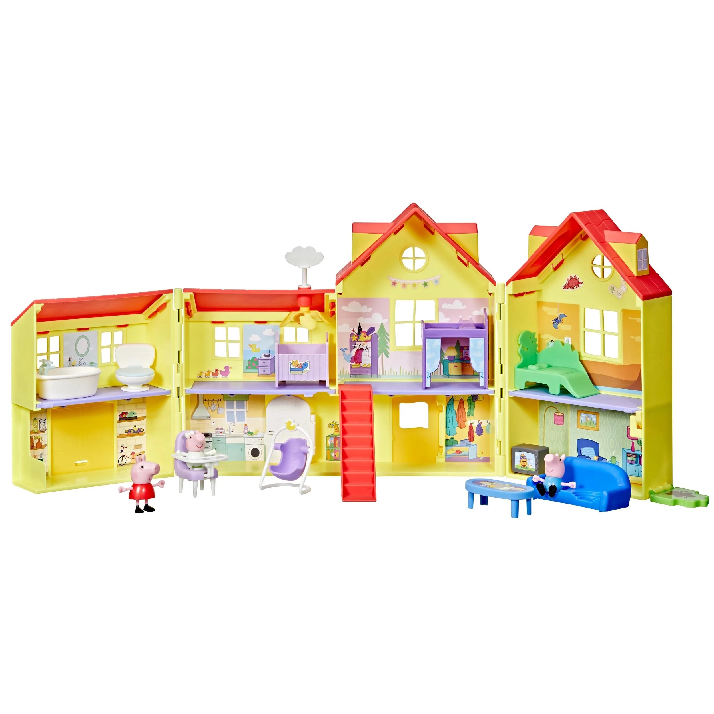 4 Peppa Pig Big Family House - Multi, 4 of 4
