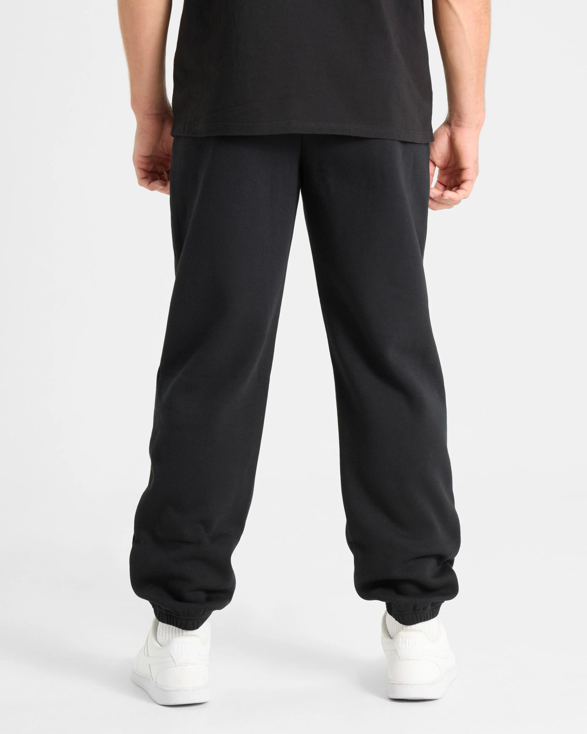 3 Lonsdale London Relaxed Sport Trackpants BLACK, 3 of 4