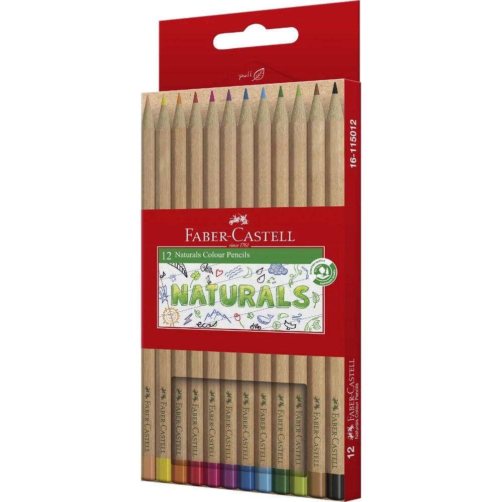 3 Faber-Castell Natural Colour Pencils 12 Pack, 3 of 5