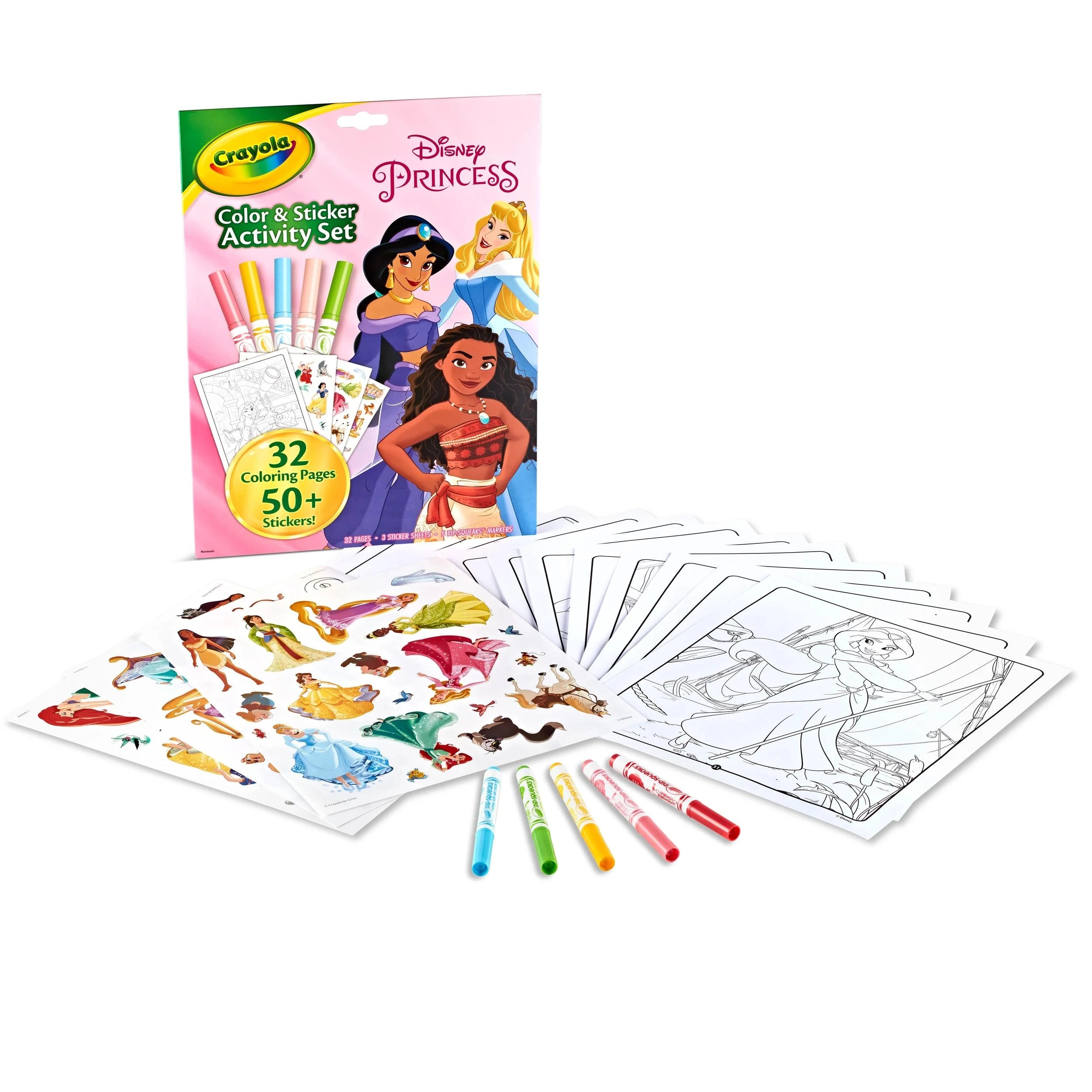 6 Crayola Color And Activity Set Princess - Multi, 6 of 9