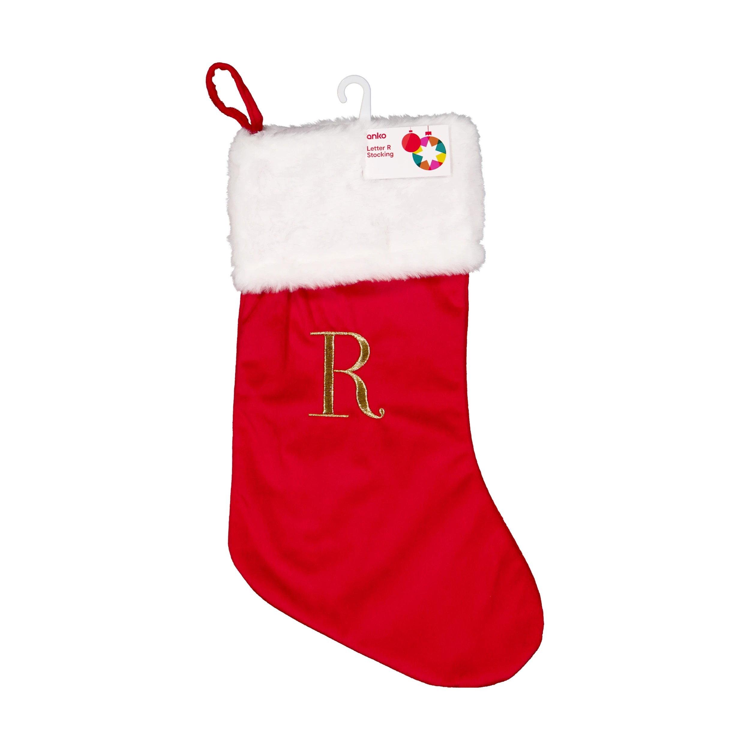 4 Letter R Stocking, 4 of 4
