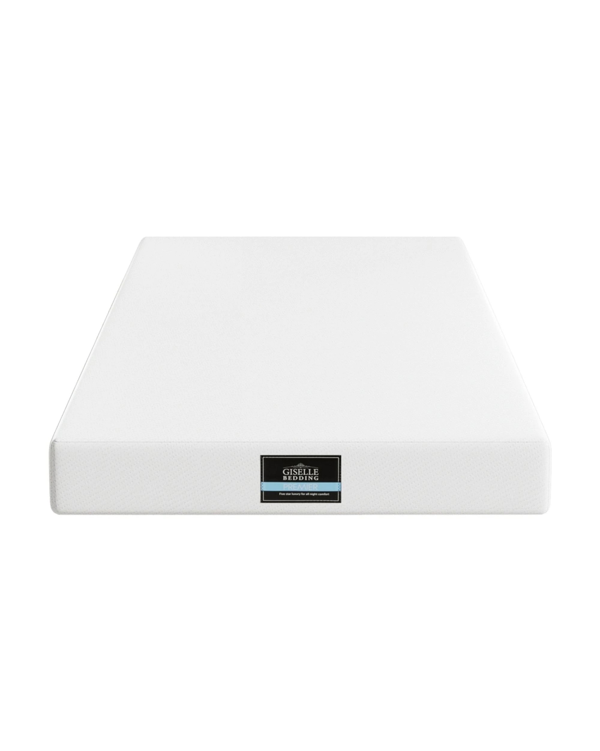 3 Giselle 20cm Memory Foam Mattress Green Tea King Single
 - White, 3 of 3