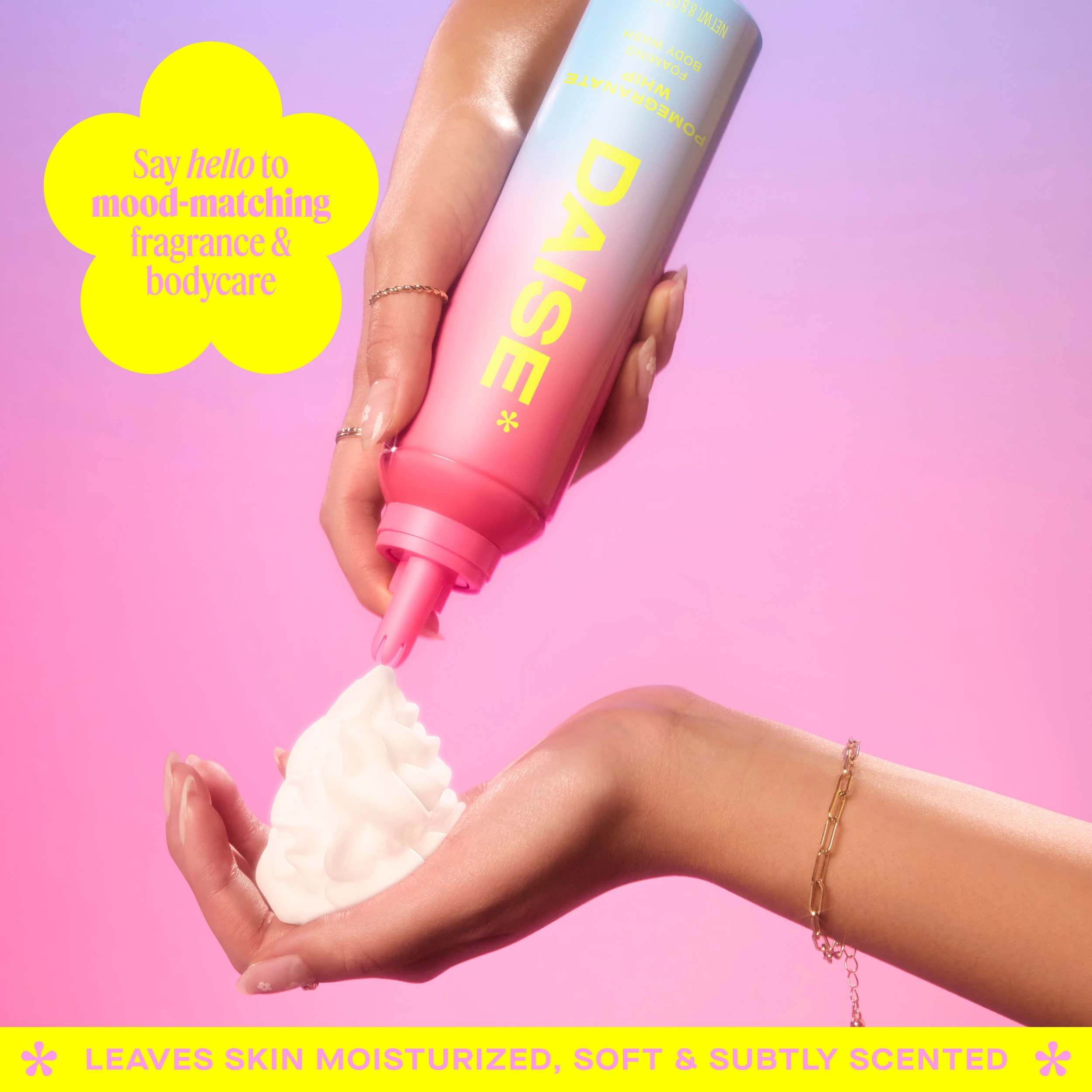 6 DAISE Foaming Body Wash 250g - Pomegranate Whip, 6 of 9