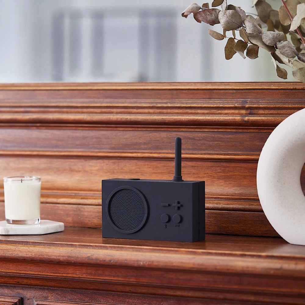 4 Lexon Thykho 3 Fm Radio & Bluetooth Speaker - Black, 4 of 5