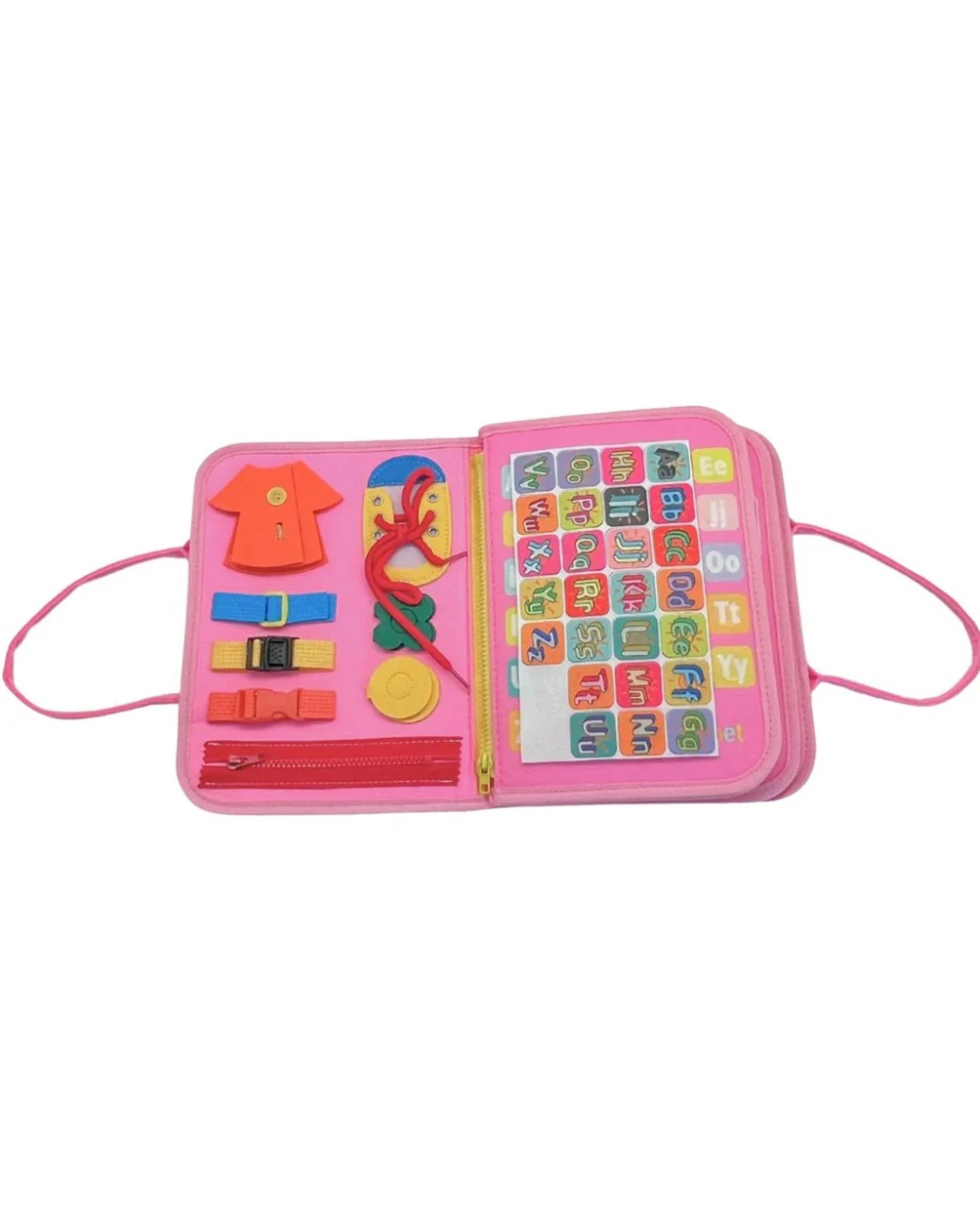 3 Magic Sensory Busy Boards - Pink, 3 of 6