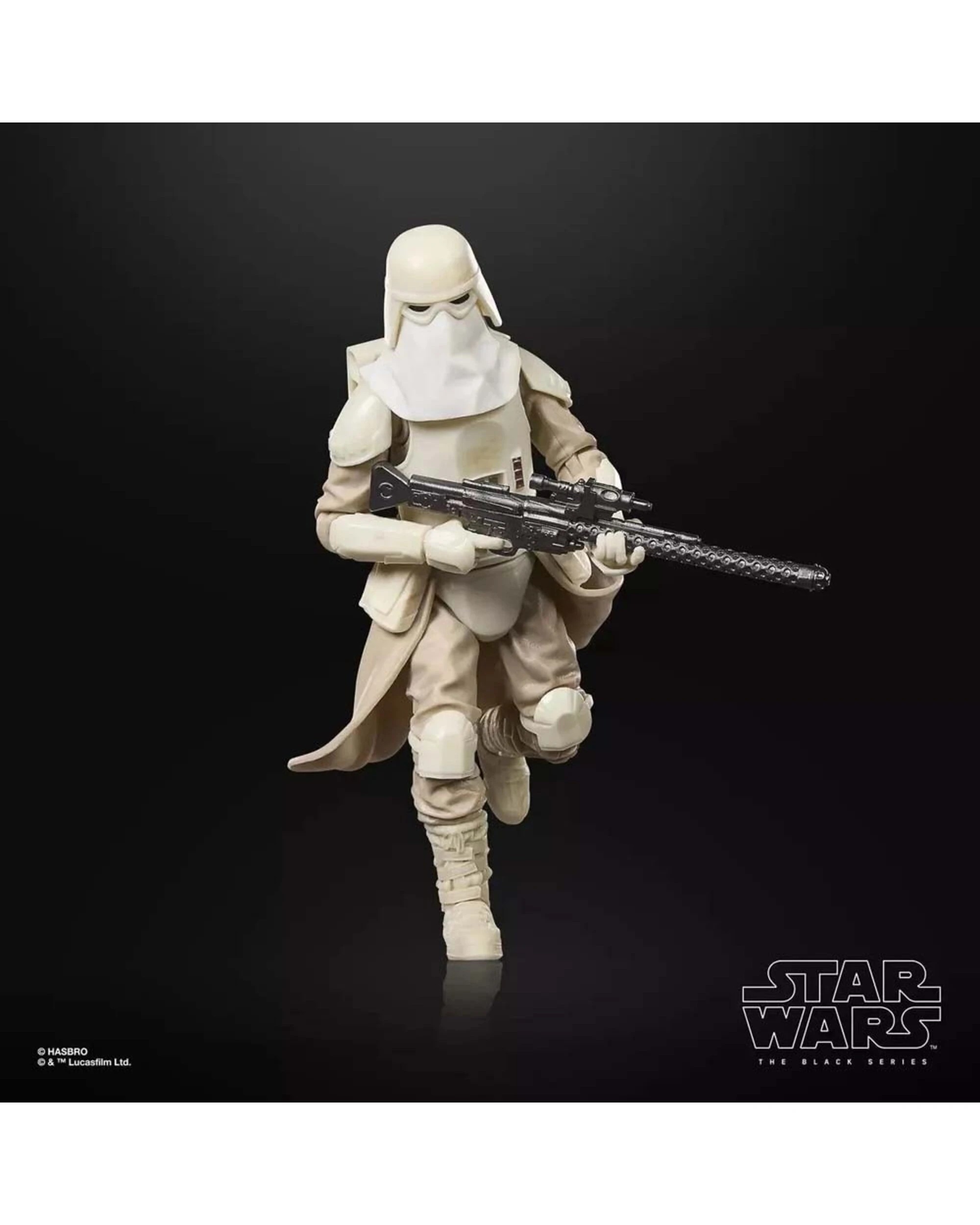 4 Star Wars The Black Series The Mandalorian and Grogu Imperial Remnant Snowtrooper Action Figure, 4 of 4