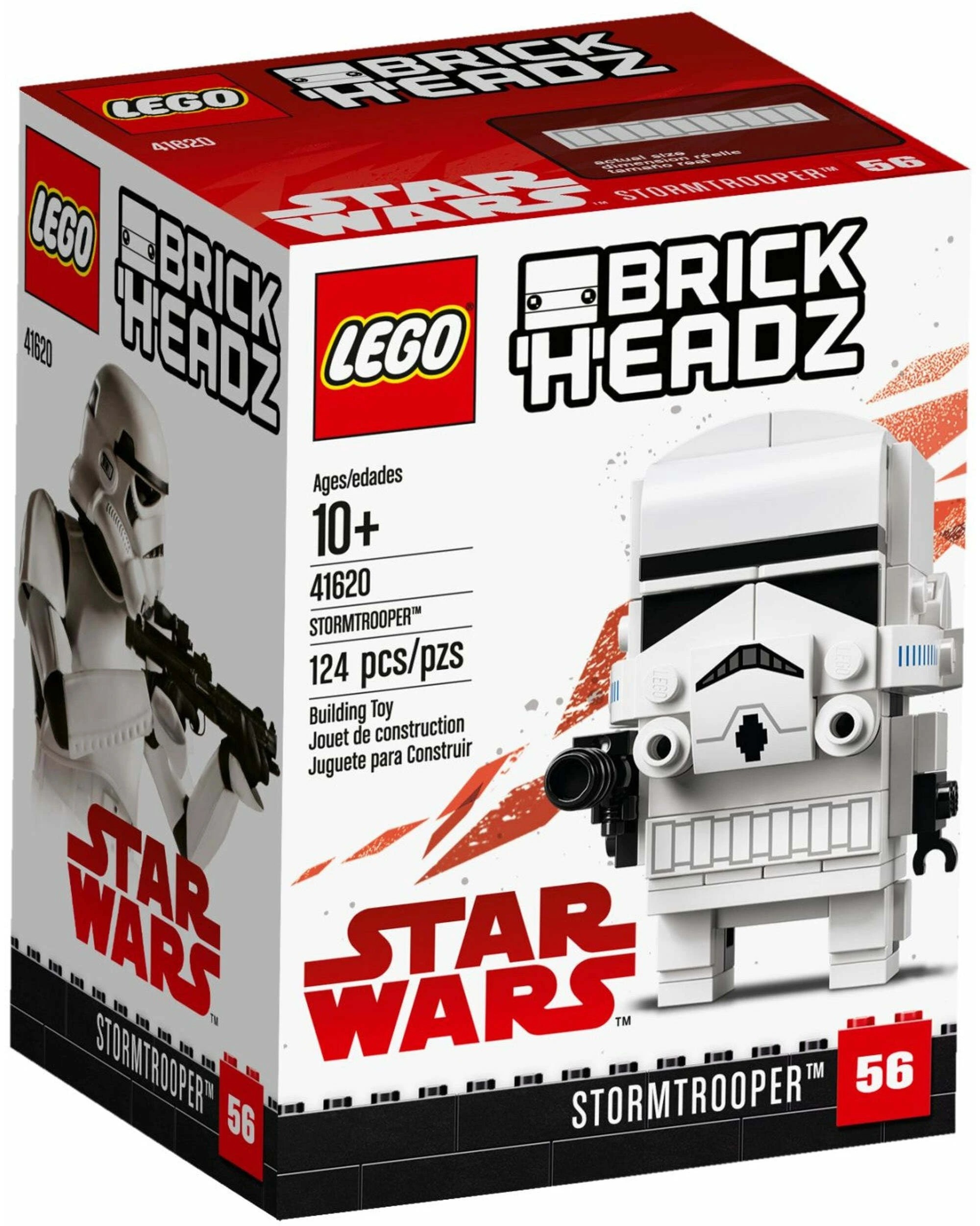 1 LEGO 41620 Star Wars Stormtrooper BrickHeadz Building Kit, 1 of 4