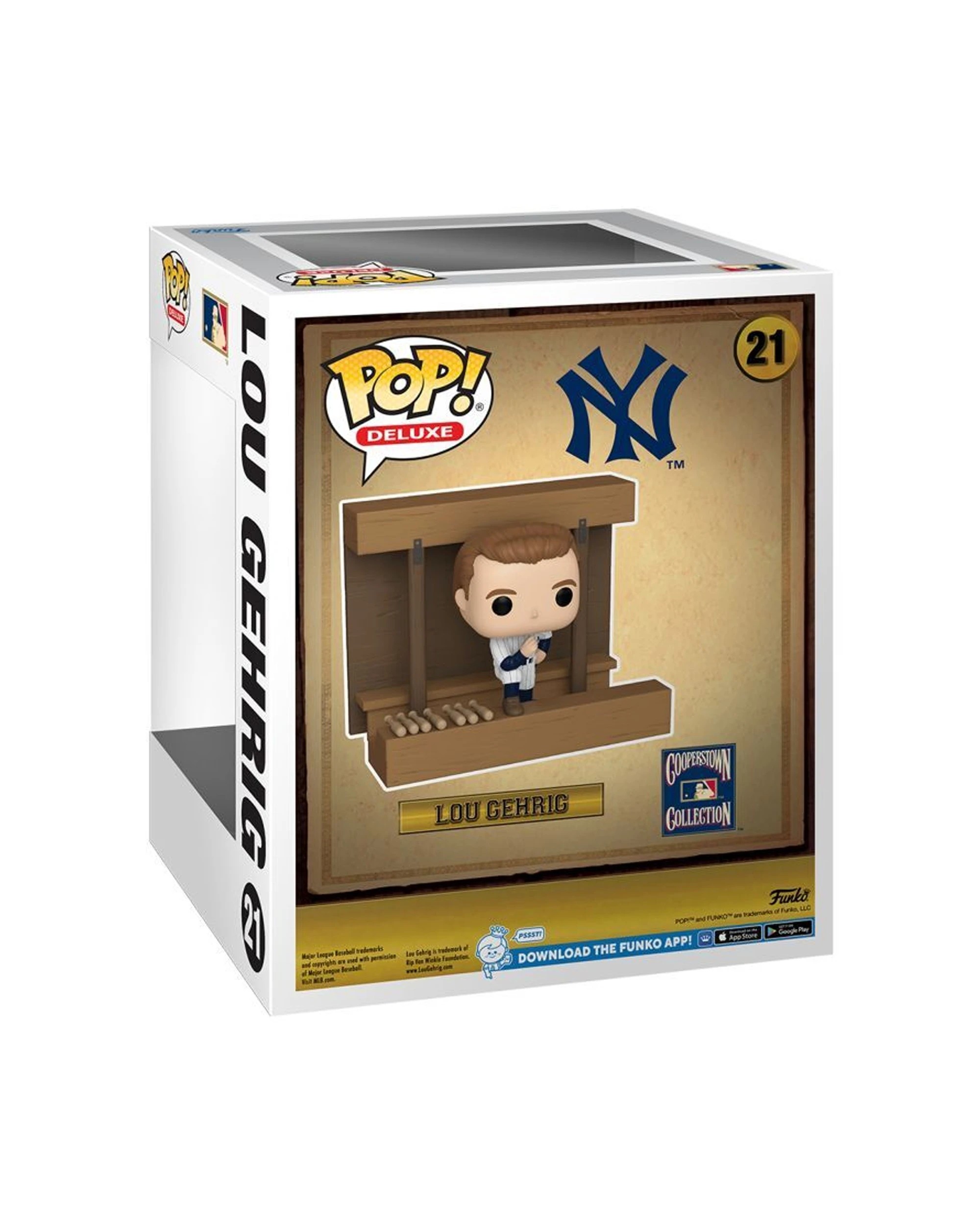 3 Funko MLB Yankees Lou Gehrig Pop Moment Kids Figure Toy 1-16 Scale Vinyl - Multi, 3 of 3