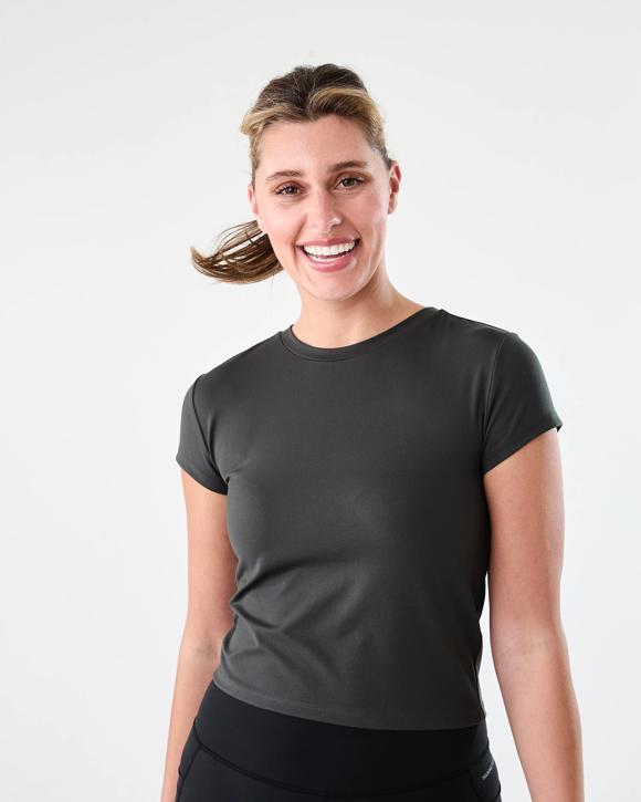 Active Womens Ultra Soft Crew Neck T-shirt