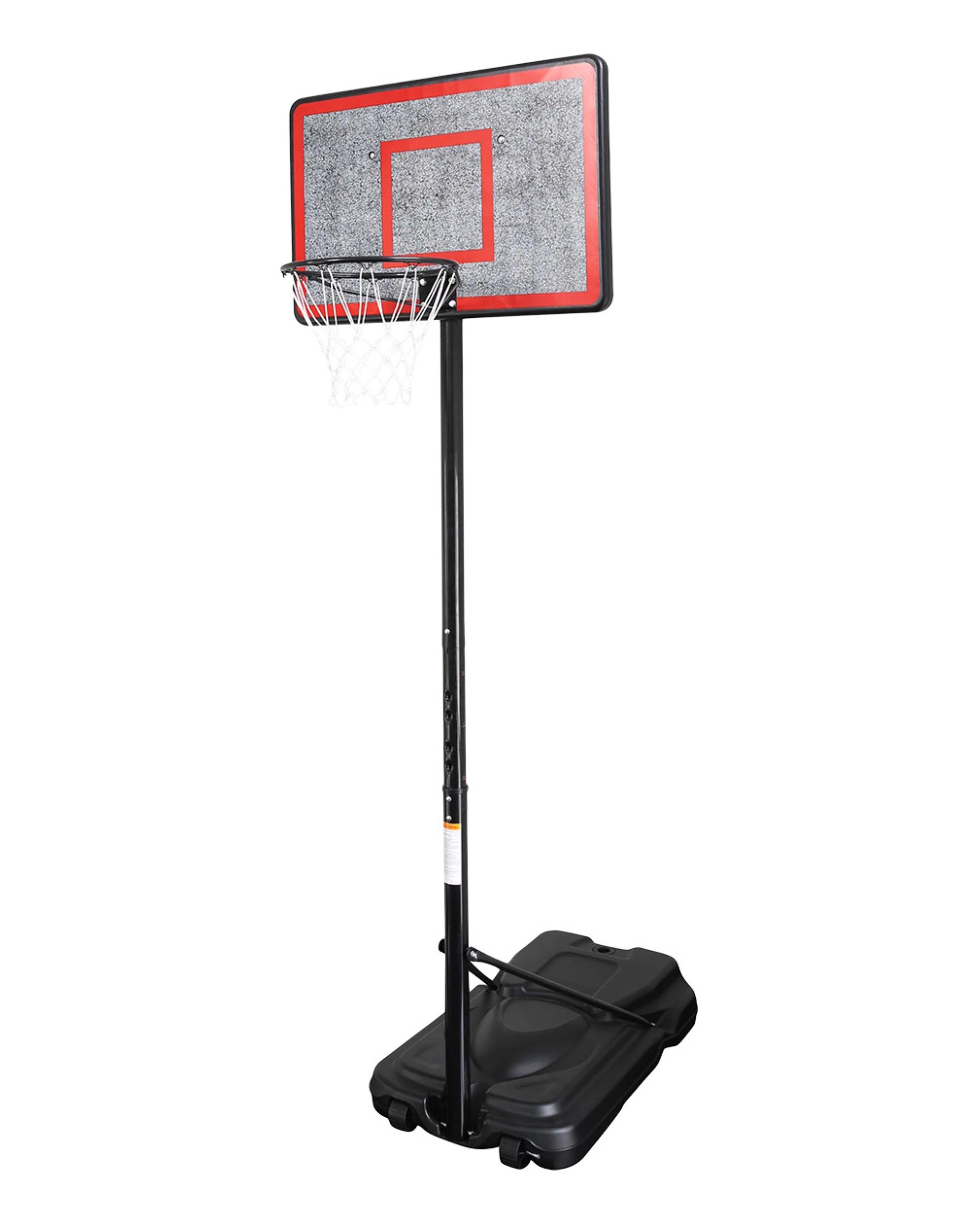 1 Kahuna Height Adjustable Basketball Hoop Backboard Portable Stand - Black, 1 of 5