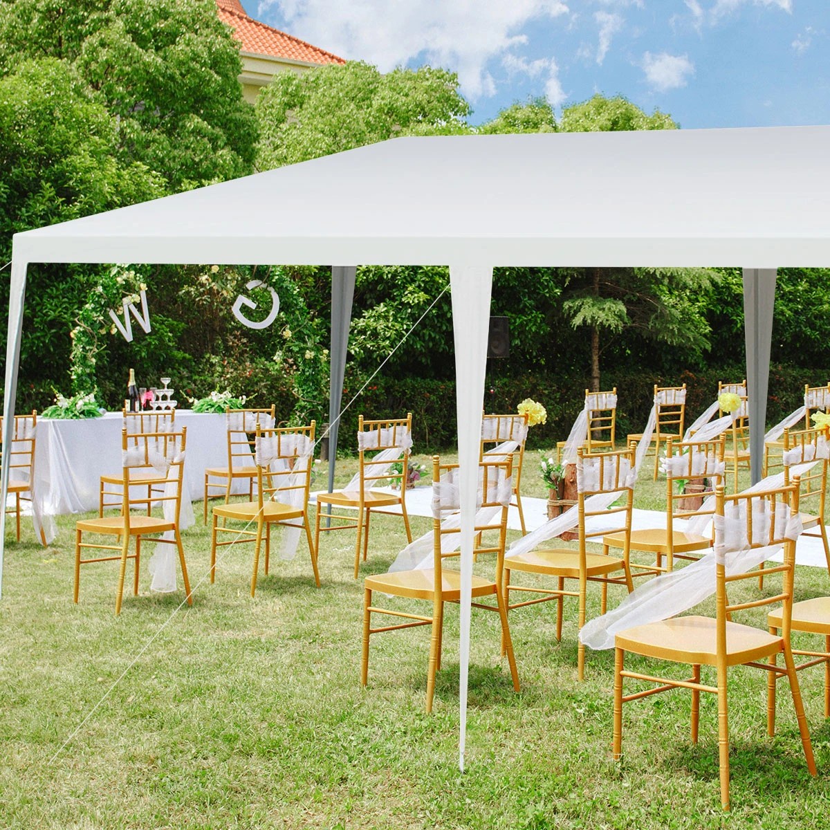 3 Costway 3x6M Outdoor Gazebo Party Wedding Event Tent Camping Canopy, 3 of 3