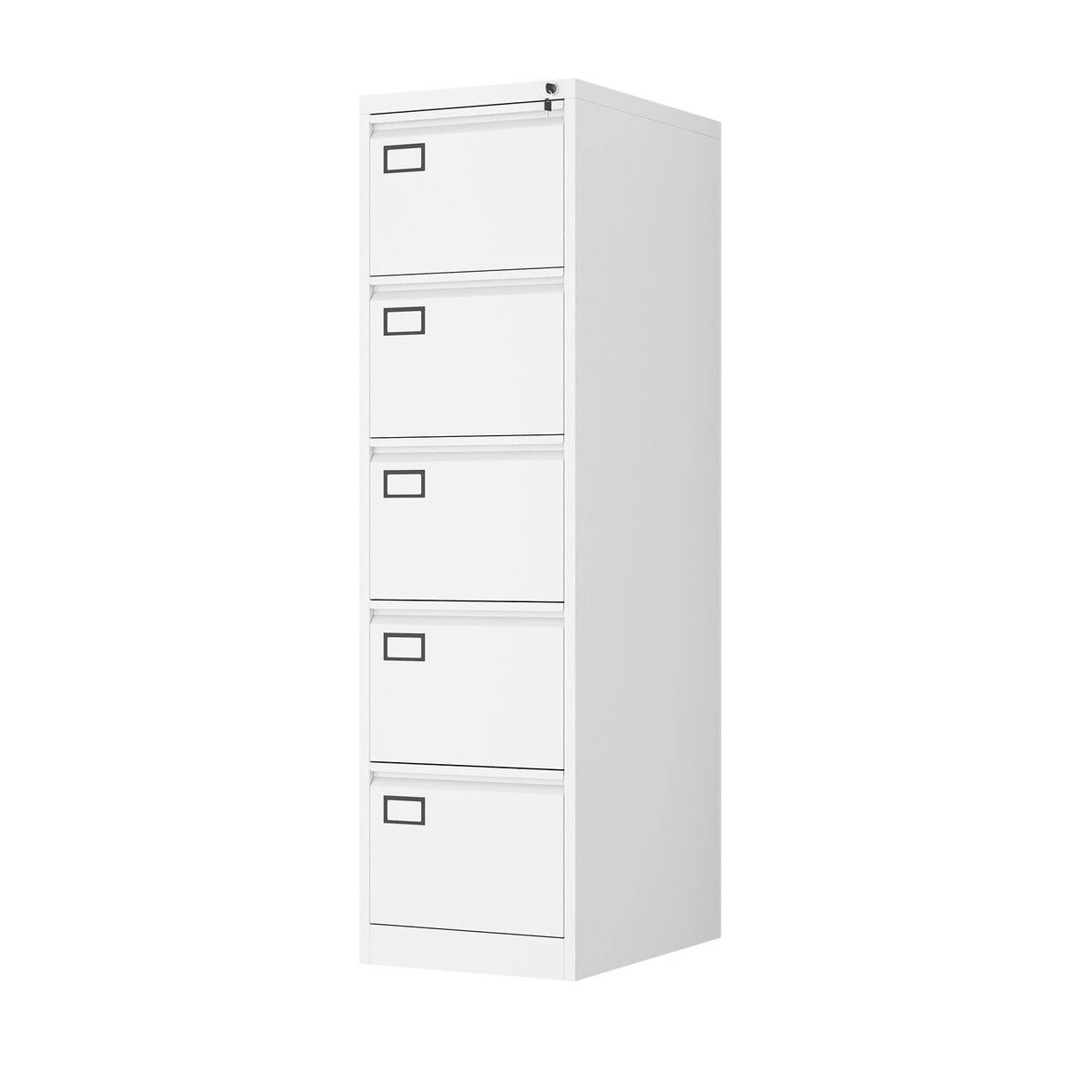 3 Ausway 5 Drawer File Cabinet Steel Office Storage, 3 of 3