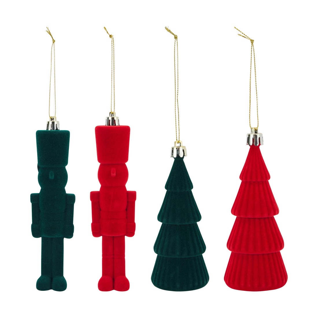 1 Flocked Decoration - Assorted, 1 of 7