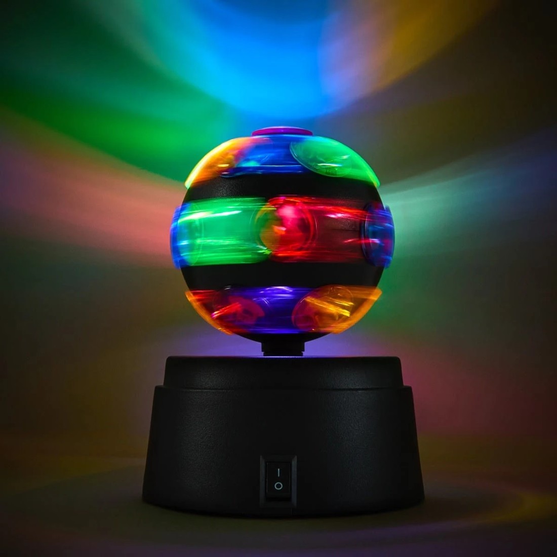 1 Mini Rotating Disco Ball Light, 1 of 9