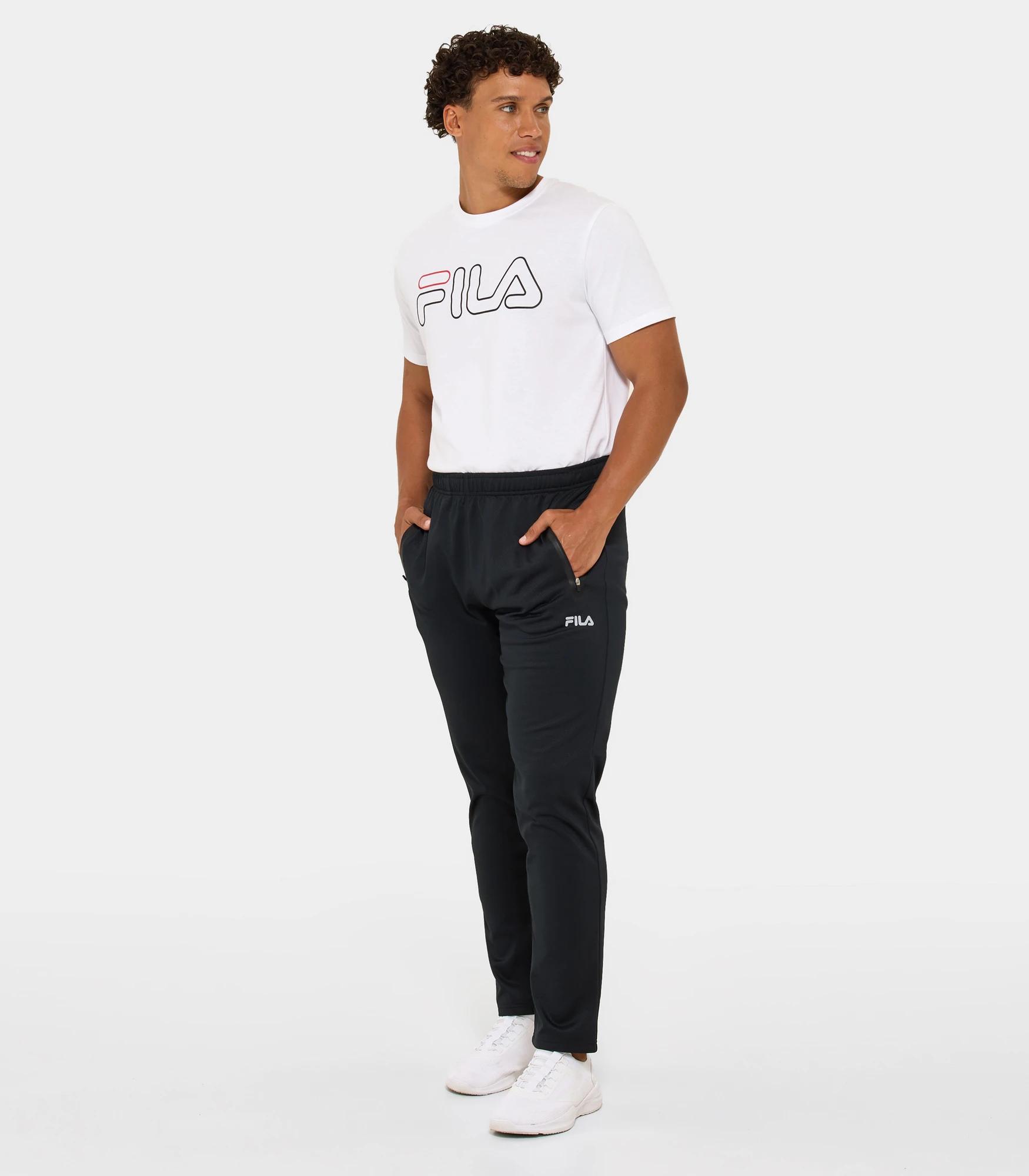 2 Fila Bryant Tech Trackpants BLACK, 2 of 6