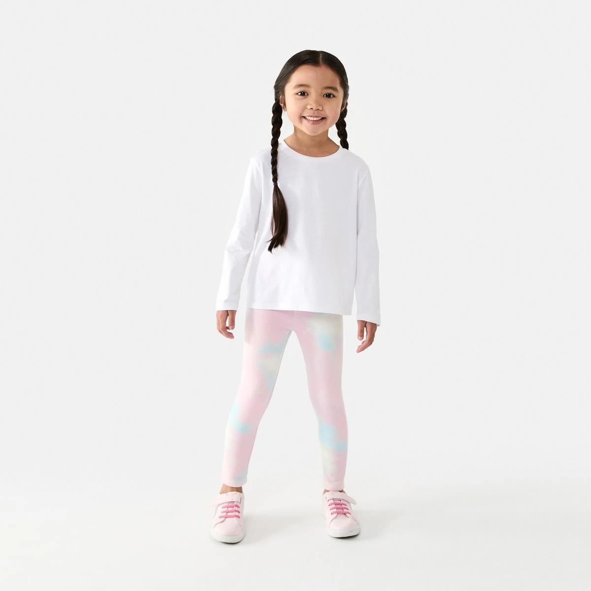 4 Fleecy Lined Leggings Galaxy, 4 of 8