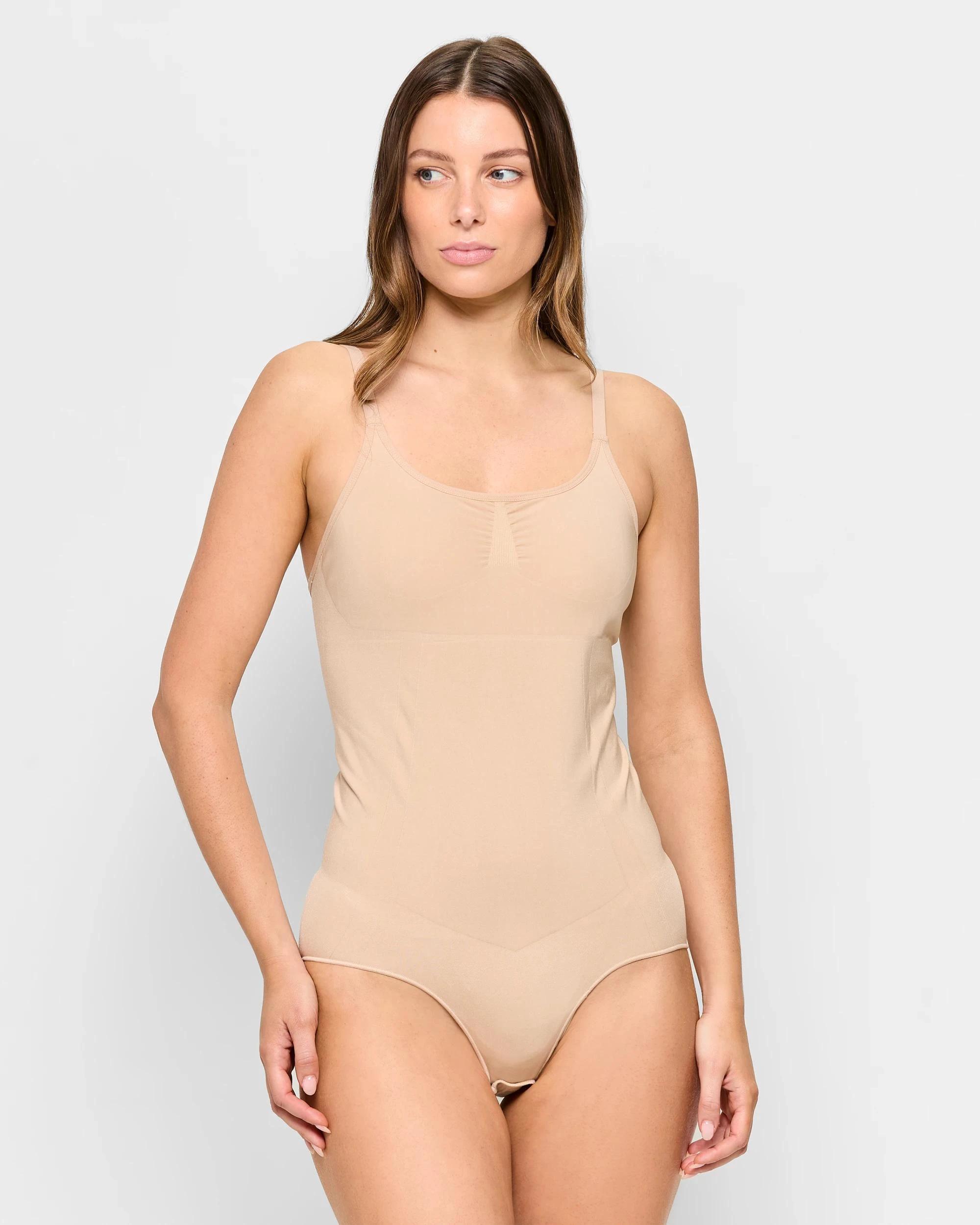 1 Target Woman Bonded Brief Bodysuit - Shapewear NUDE, 1 of 4