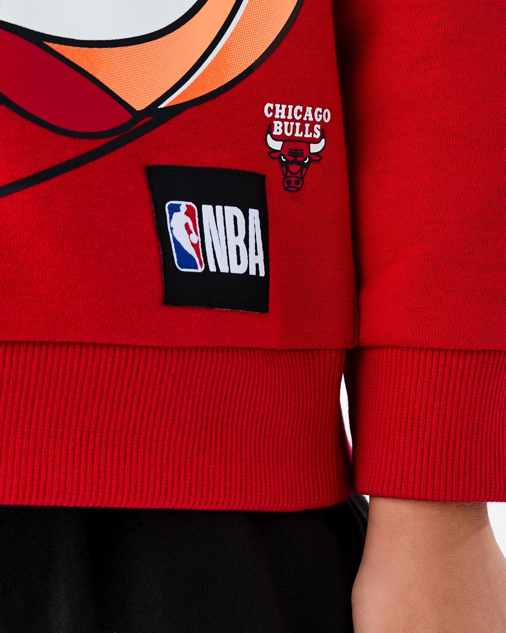 7 Official NBA Kids Crew Neck Sweatshirt Bulls 7d4s, 7 of 9