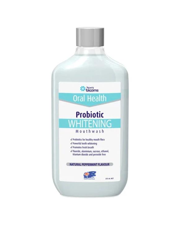 Henry Blooms Probiotic Whitening Mouthwash 375ml