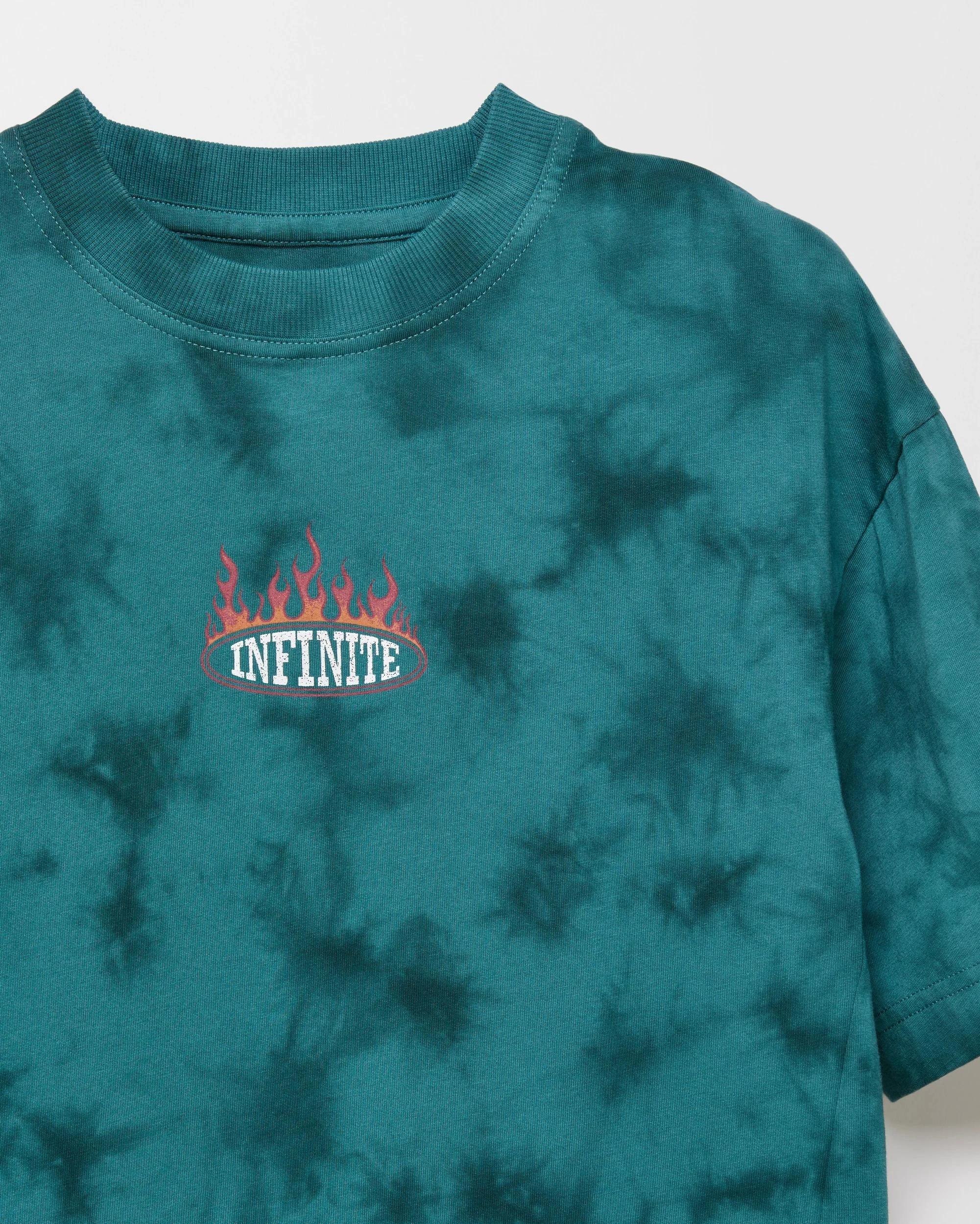 5 Target Australian Cotton Oversized Washed T-Shirt TEAL, 5 of 5