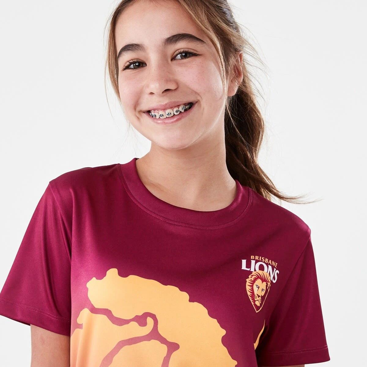 5 Official AFL Kids Training T-shirt Brisbane, 5 of 10