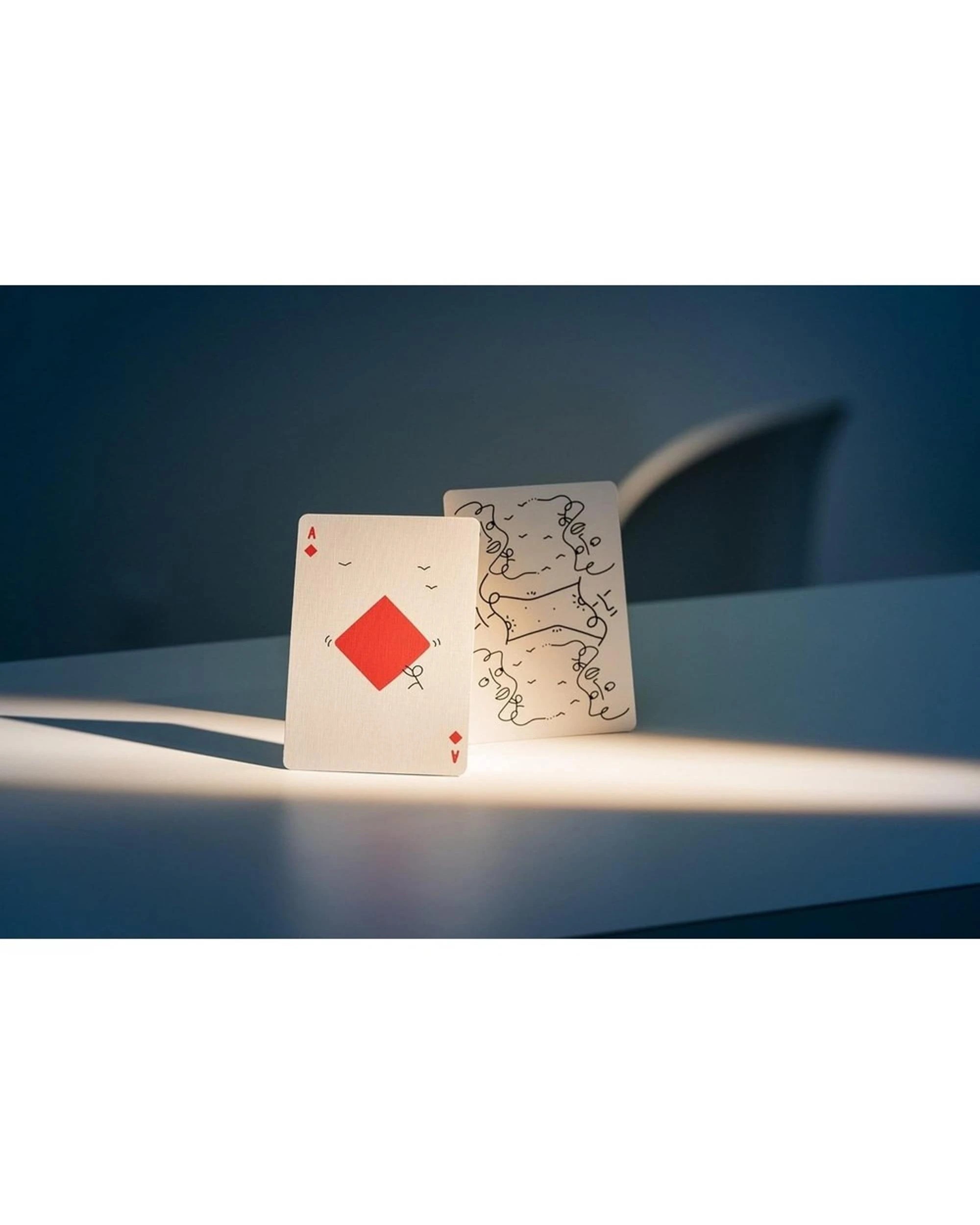 3 theory11 Shantell Martin Playing Cards - White, 3 of 6