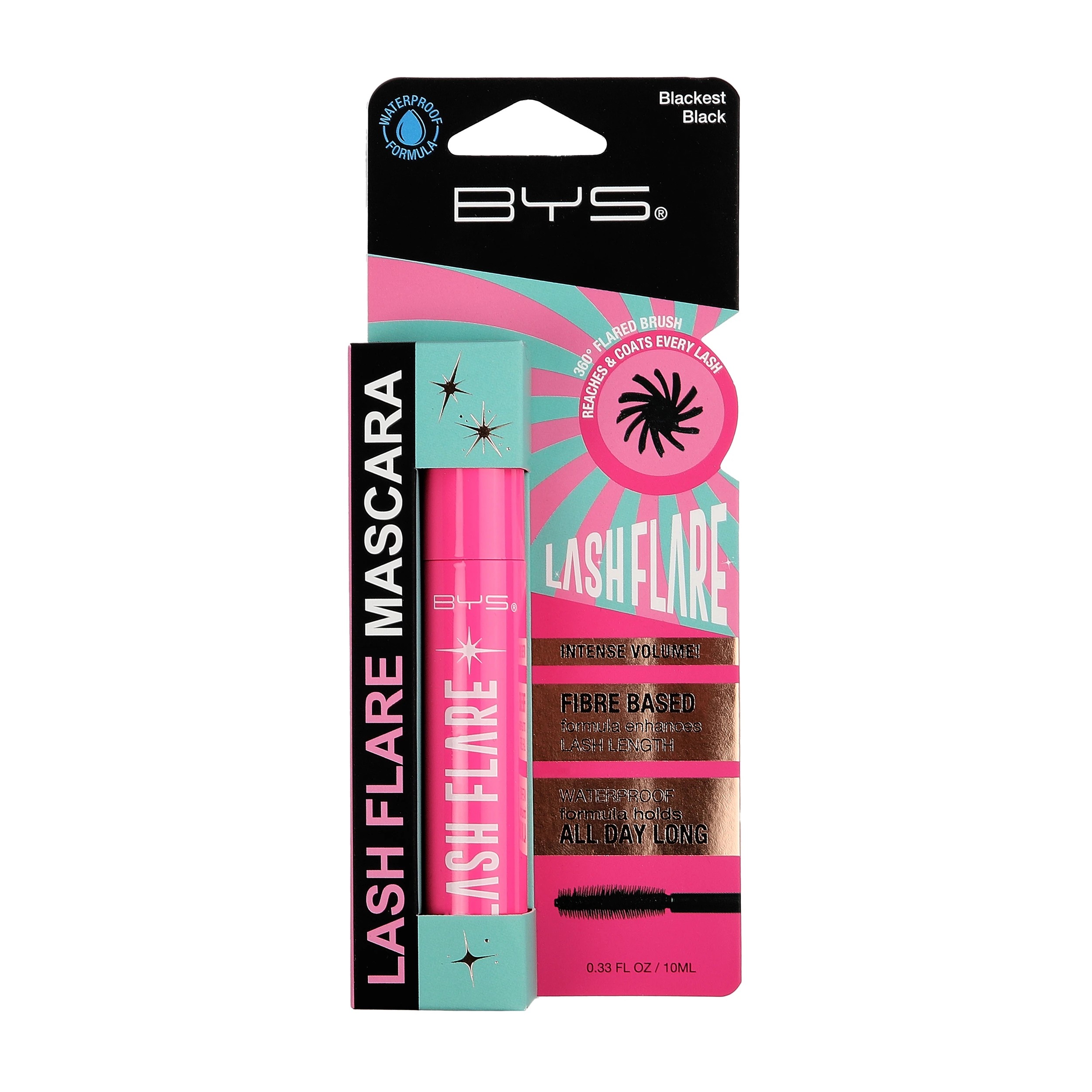 1 BYS Lash Flare Mascara - Blackest Black, 1 of 4
