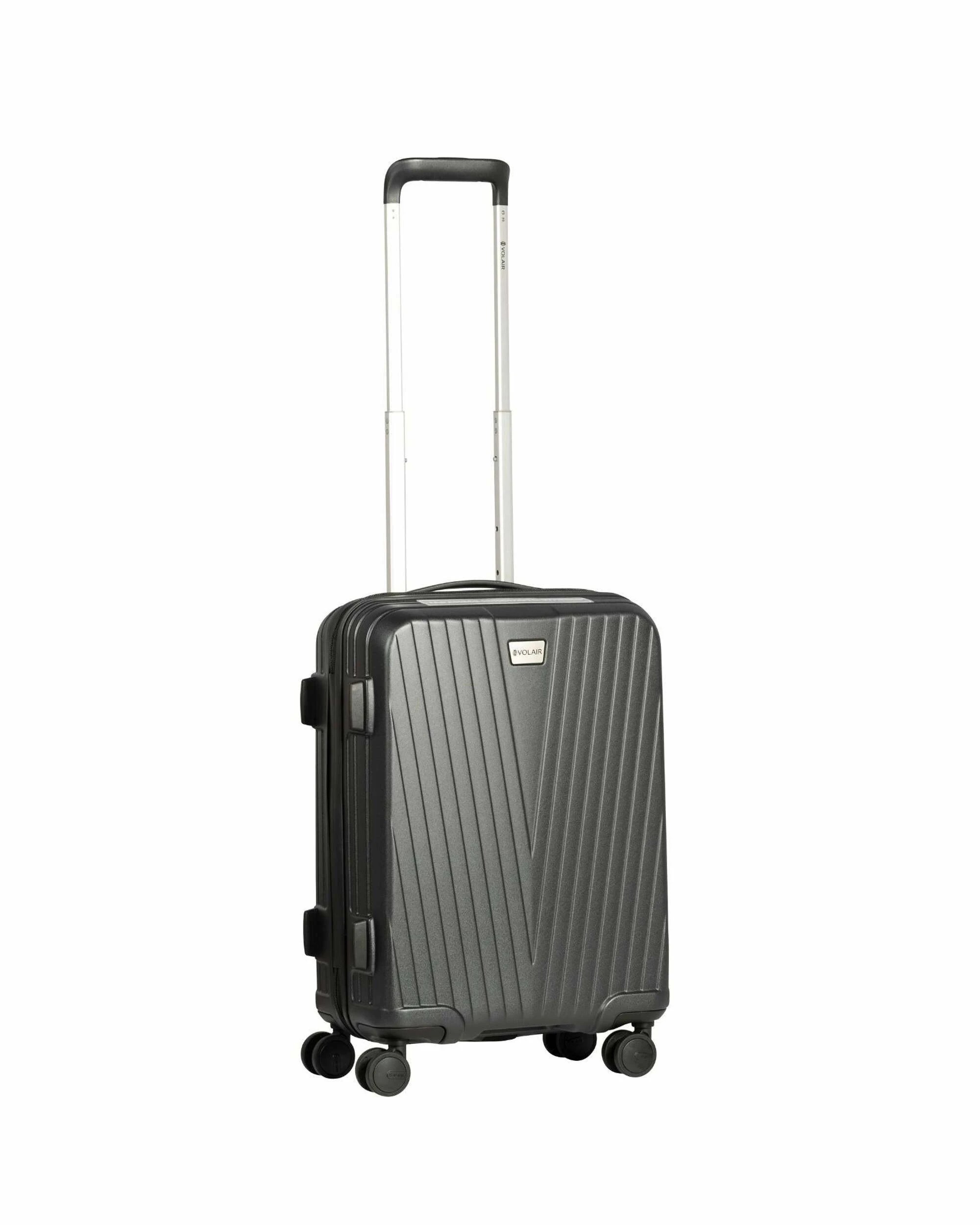 2 Volair Vmax Hardside Carry-On Spinner Suitcase - 55cm - Black, 2 of 5