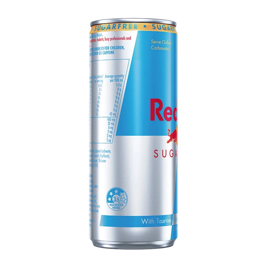 3 Red Bull Sugar Free Energy Drink 250ml, 3 of 9