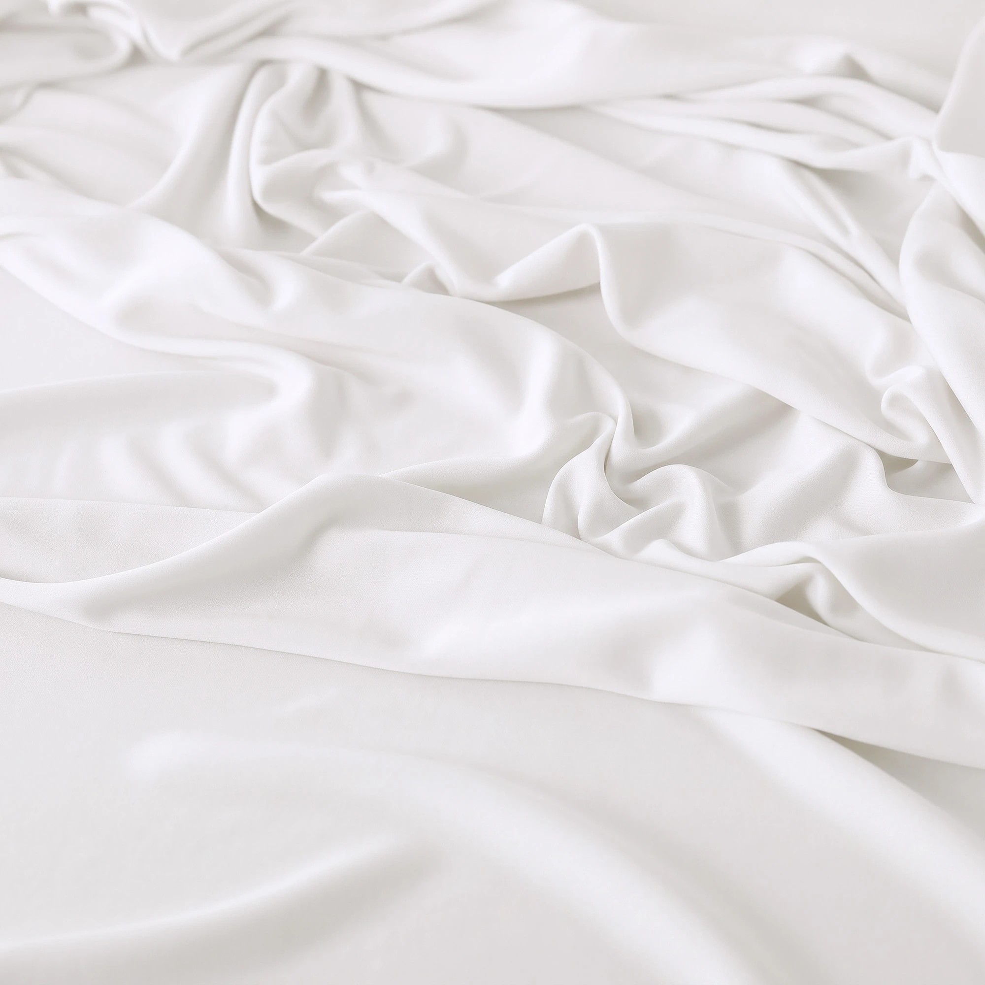 6 Giselle Bedding 500TC 100% Cotton Bed Sheet Set Includes Fitted Sheet 40cm Deep Pocket - Single Bed - White, 6 of 10