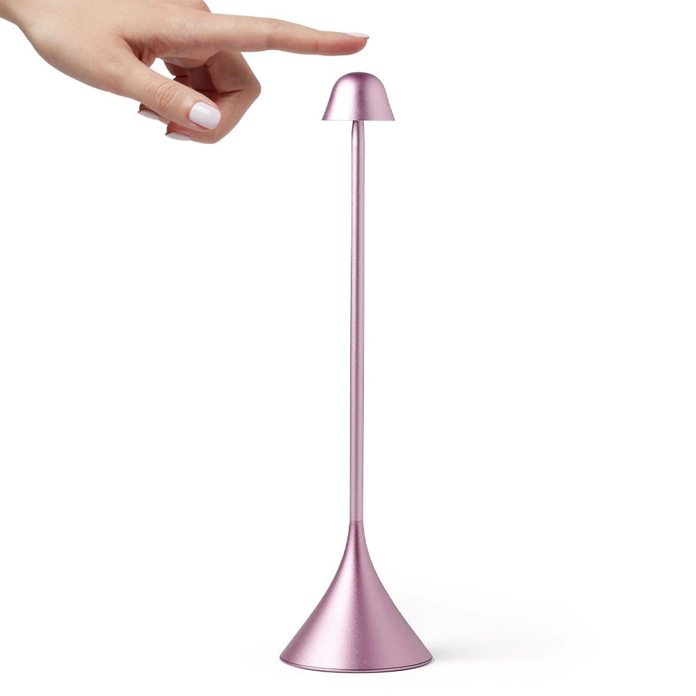 2 Lexon Steli Bell Infinitely Pairable Table Lamp - Pink, 2 of 6