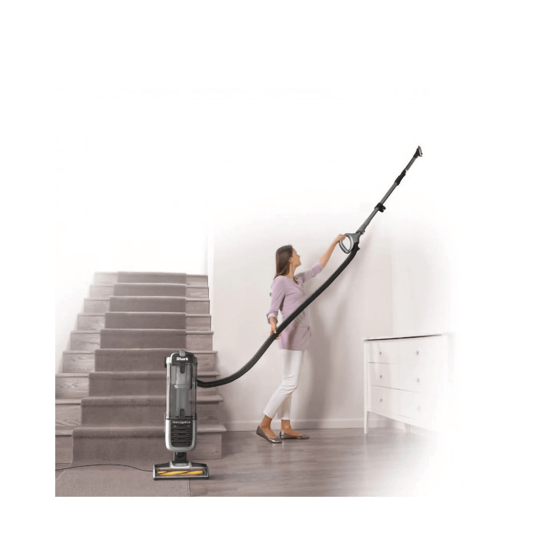 1 Shark Navigator Pet Vacuum - Grey/Yellow, 1 of 5