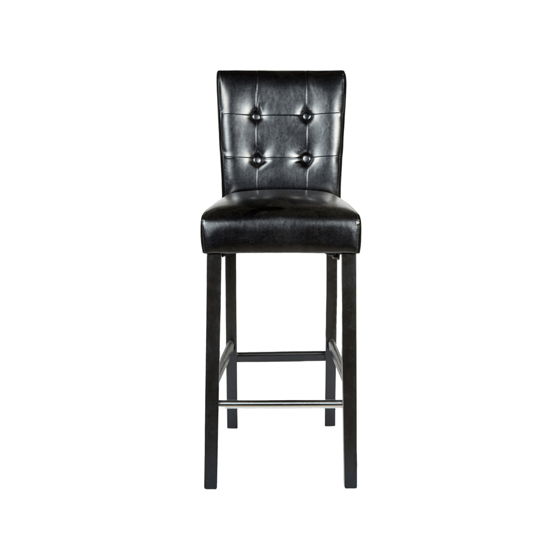 5 BR Home Set of 2 Wooden Bar Stools with Vintage Design, 5 of 7