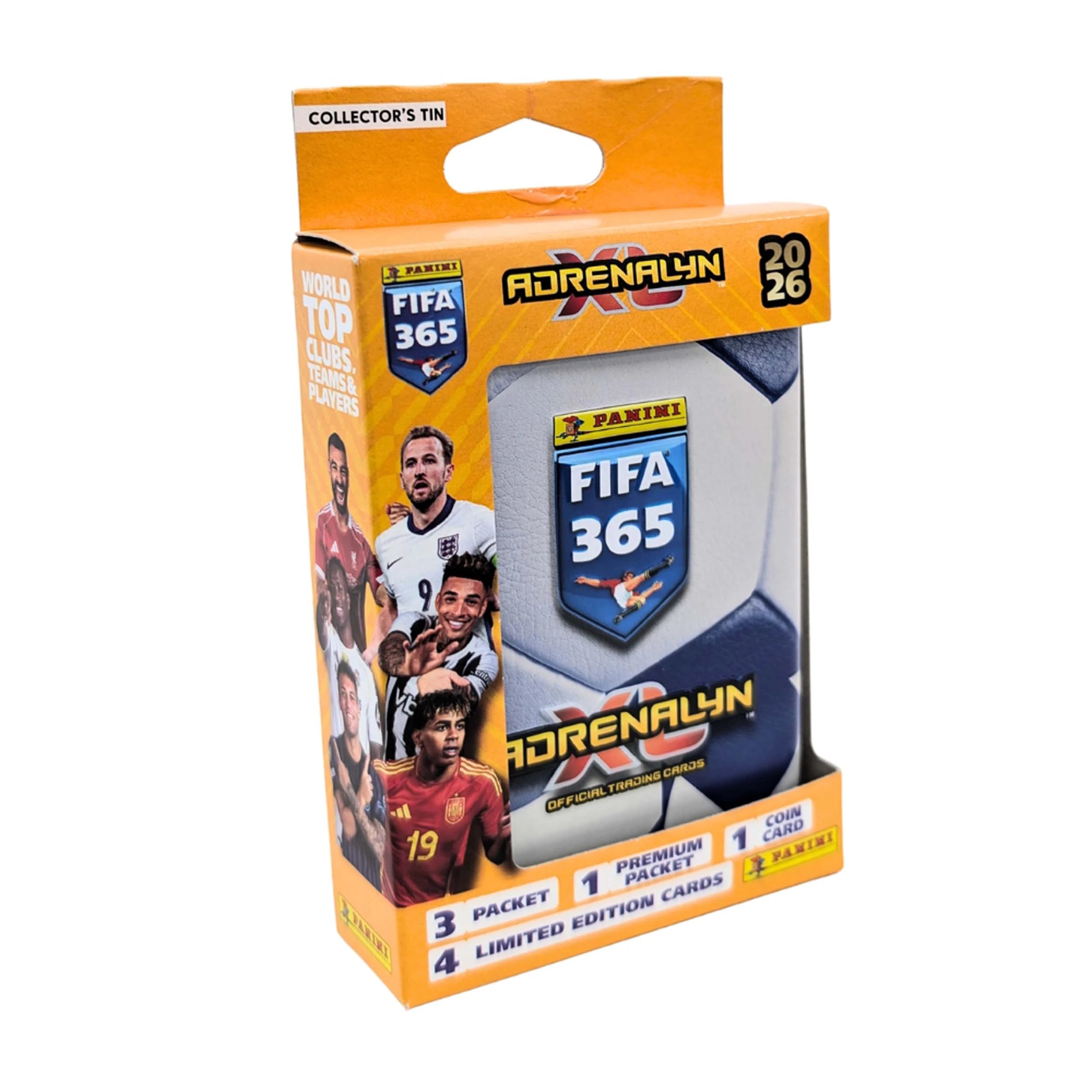 1 Panini FIFA 365 Adrenalyn XL 2026 Soccer Pocket Tin - Assorted, 1 of 10
