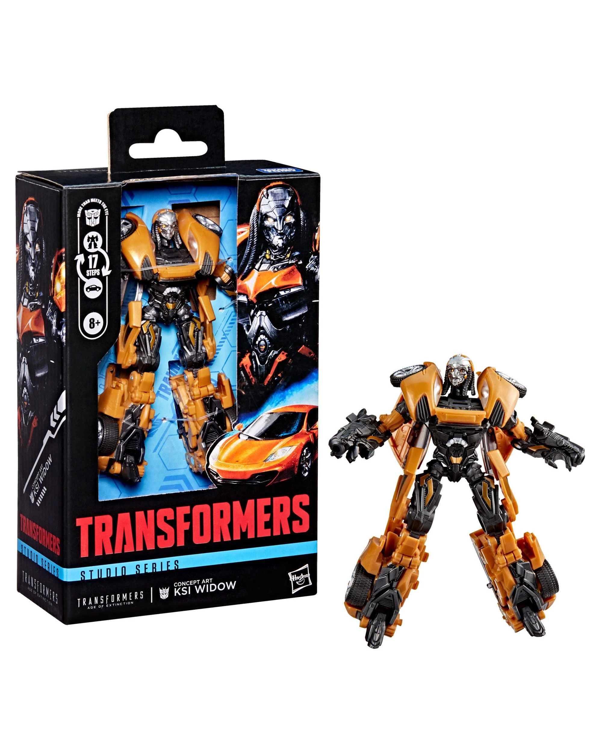 1 Transformers Studio Series Deluxe Class Age of Extinction Concept Art KSI Widow Action Figure, 1 of 5