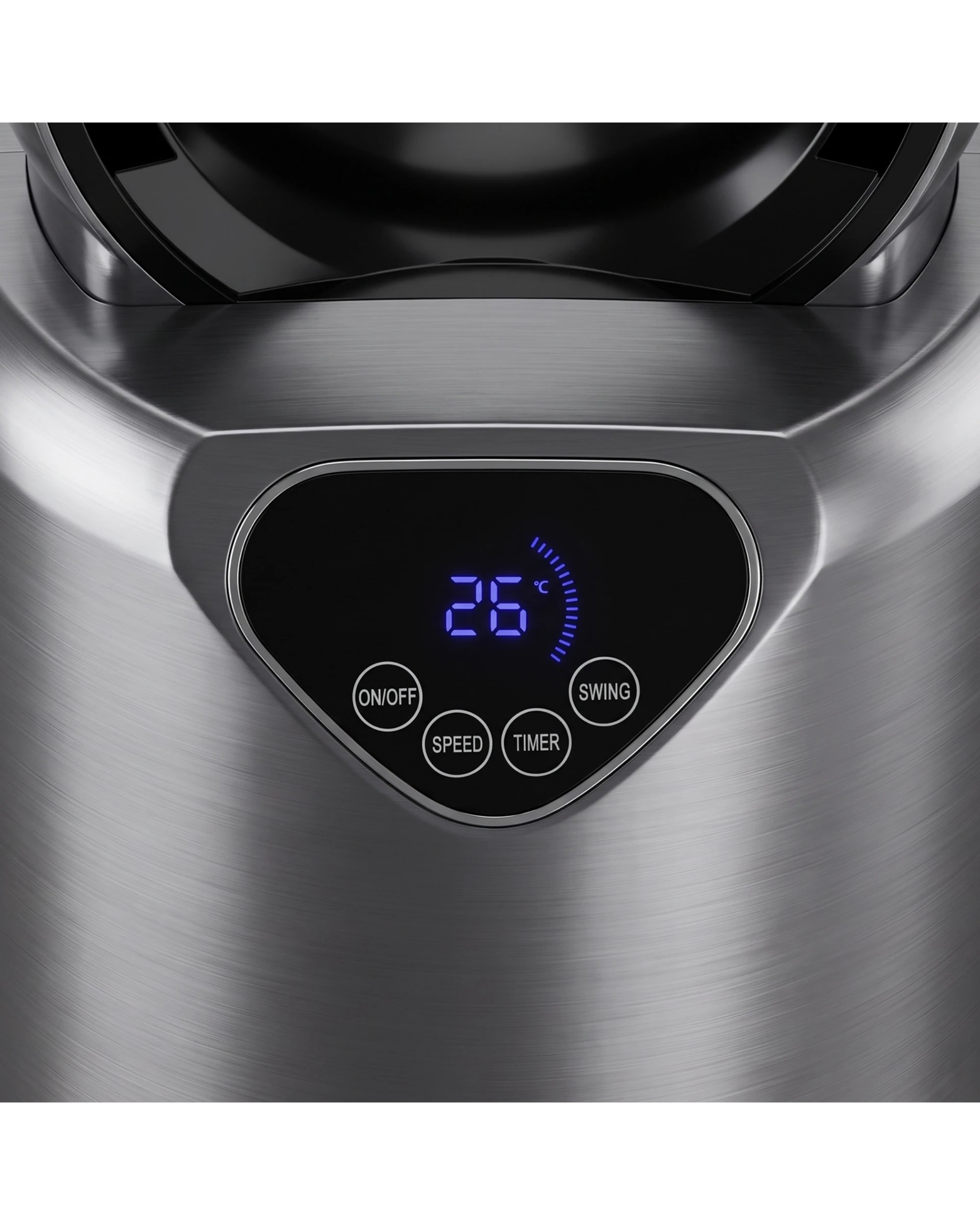 8 Advwin Bladeless Tower Fan with Air Purification Filter 24 Speeds 70° Oscillation 12H Timer Remote - Grey, 8 of 8