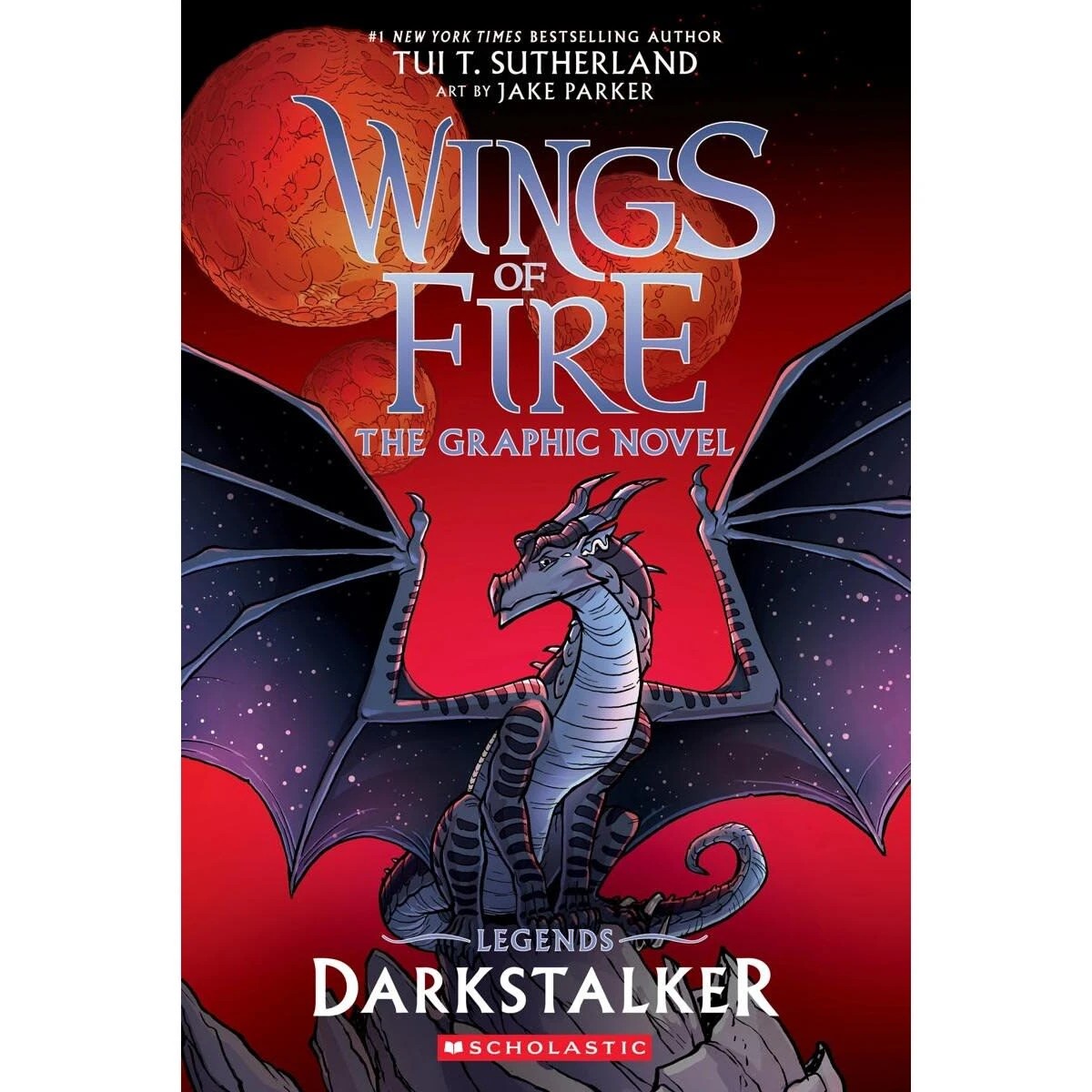 1 Legends Darkstalker: Wings of Fire The Graphic Novel by Tui T. Sutherland - Book, 1 of 1