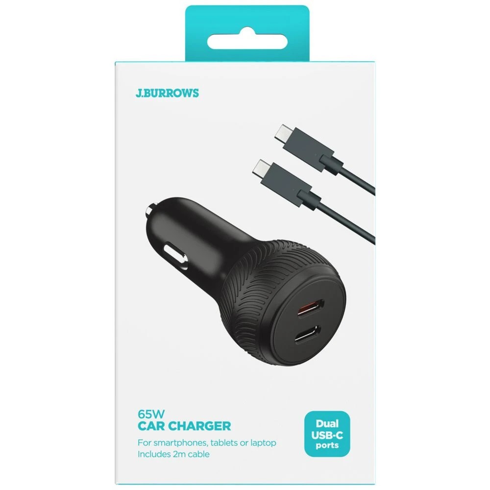 4 J.Burrows USB-C Car Charger 65 W, 4 of 5
