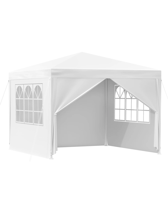 Alfordson Gazebo Outdoor Wedding Party Tent Camping Portable Side Wall 3x3m - W