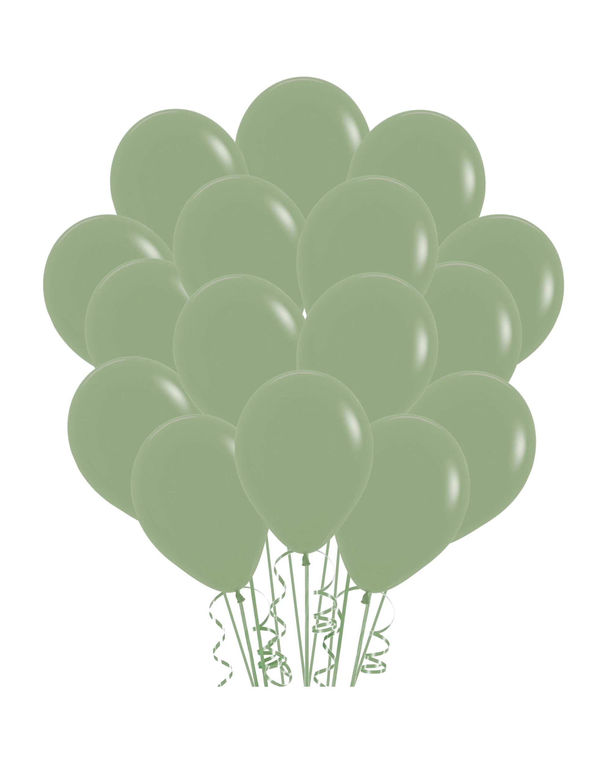 1 Sempertex Fashion Latex Small 12cm Balloons Pack of 20 - Green, 1 of 1