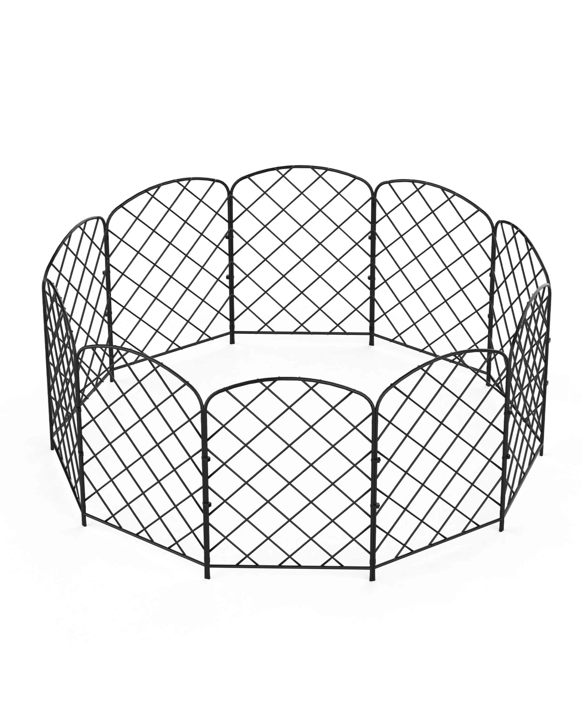 7 Advwin Garden Fence DIY Flower Bed Pet Barrier Border, 7 of 8