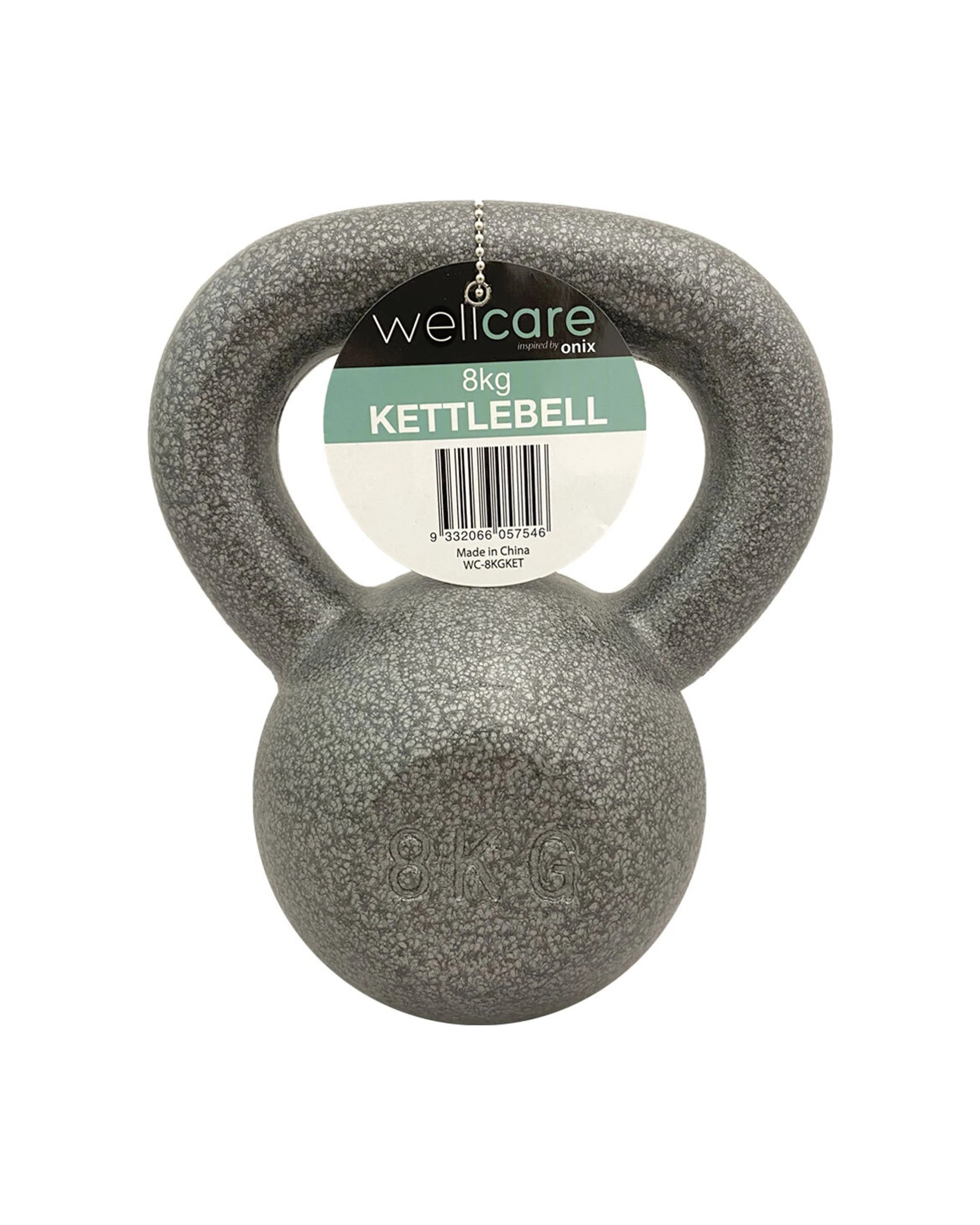 1 Wellcare 8kg Kettle Bell Heavy Duty Design Strength Training Home Gym Equipment - Grey, 1 of 1