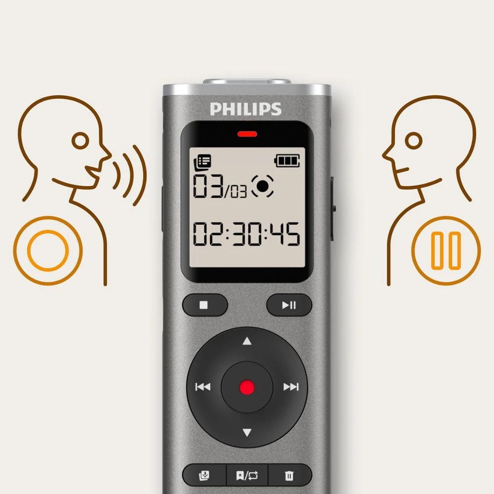9 Philips VoiceTracer DVT1170 Voice Recorder 8GB, 9 of 10