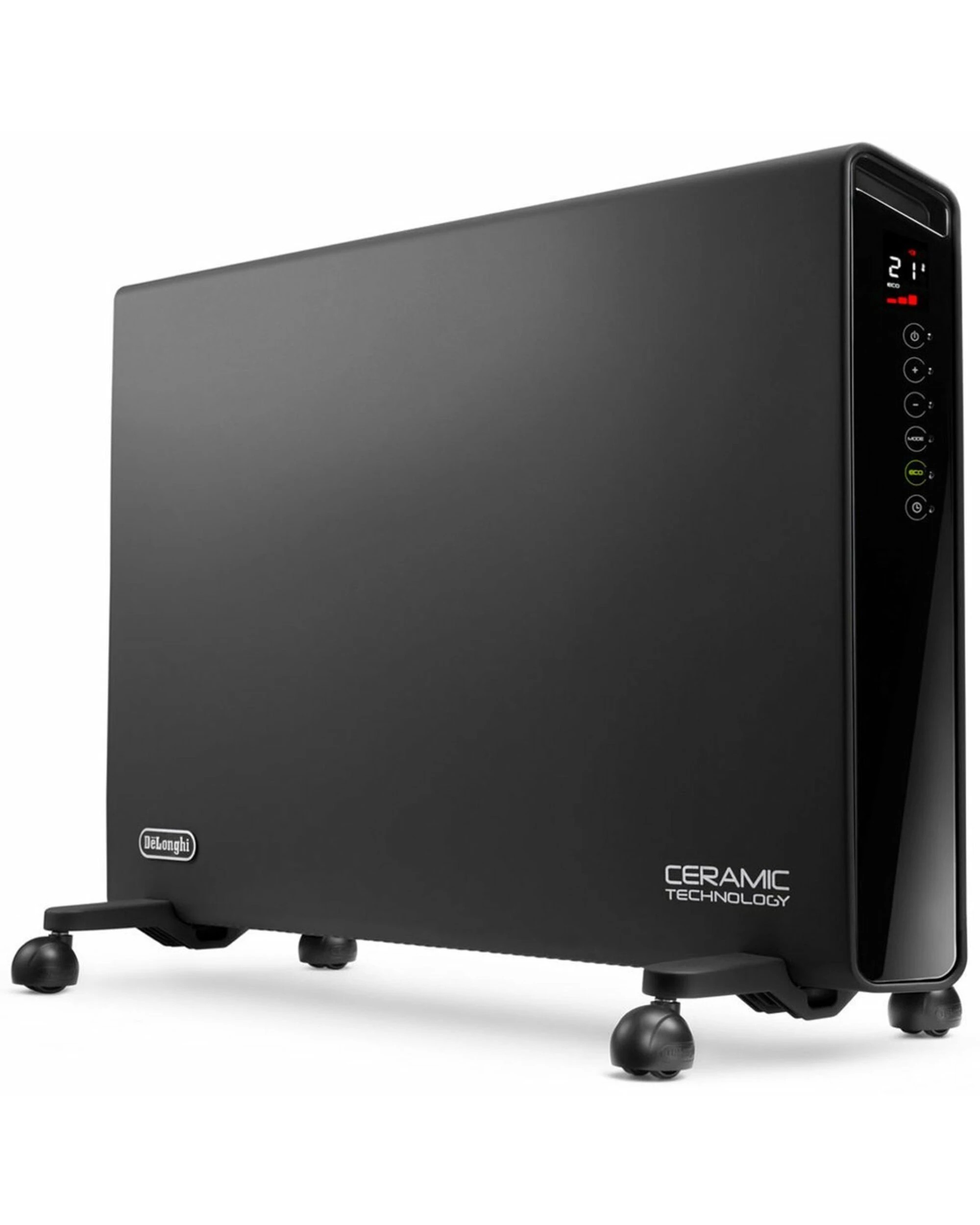 1 De'Longhi Electric Convector Heater Dark Grey, 1 of 5