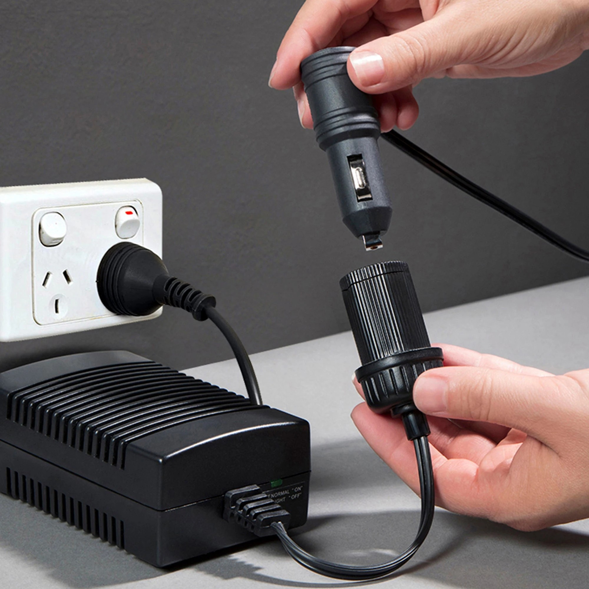 3 Koolatron 230V AC to 12V DC Power Adapter (5A) - Black, 3 of 6