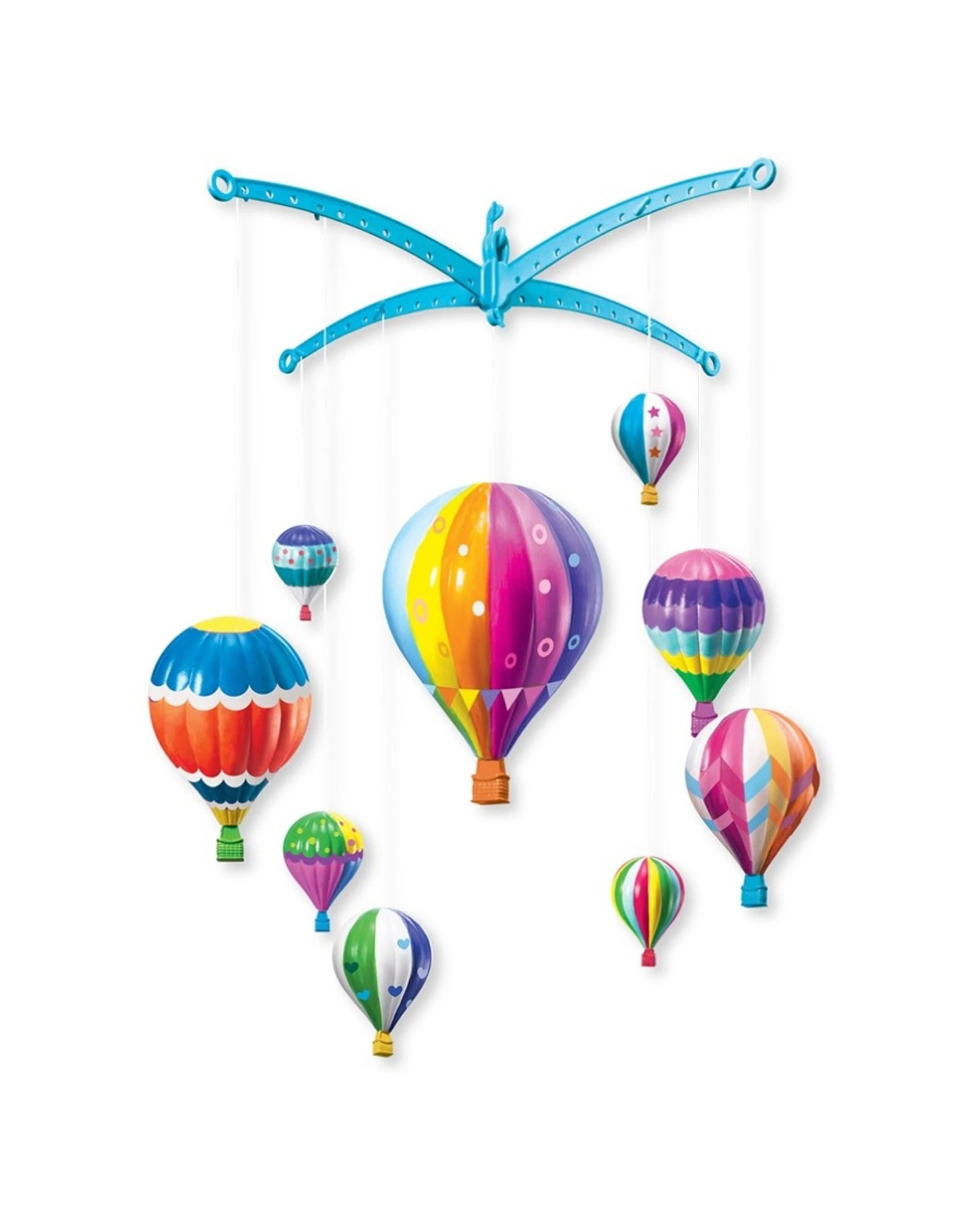 2 4M KidzMaker Hot Air Balloons Mobile Kids Childrens Art Craft Painting Kit - Multi, 2 of 3