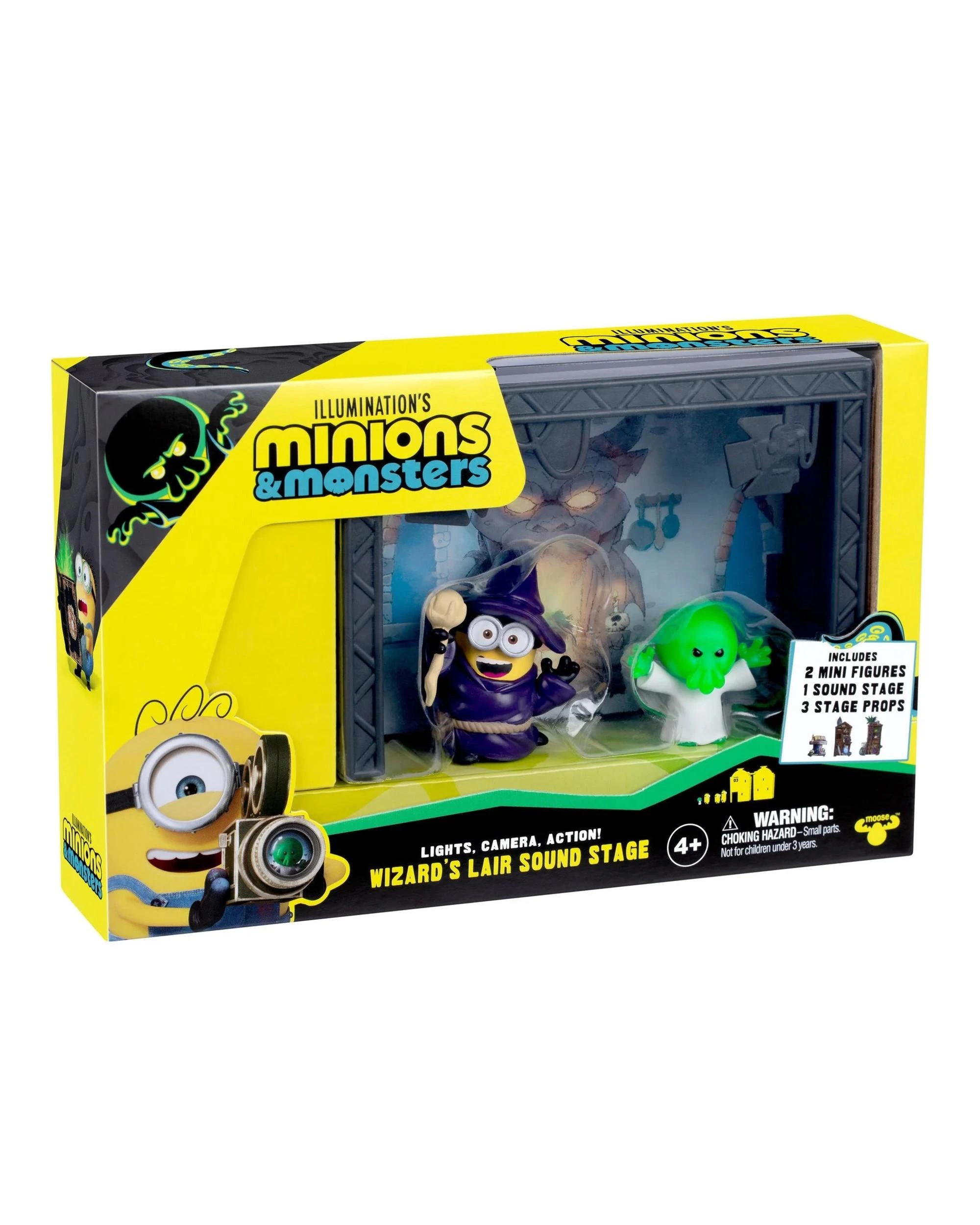 1 Minions and Monsters Wizard's Lair Sound Stage Mini Figure 2 Pack, 1 of 4