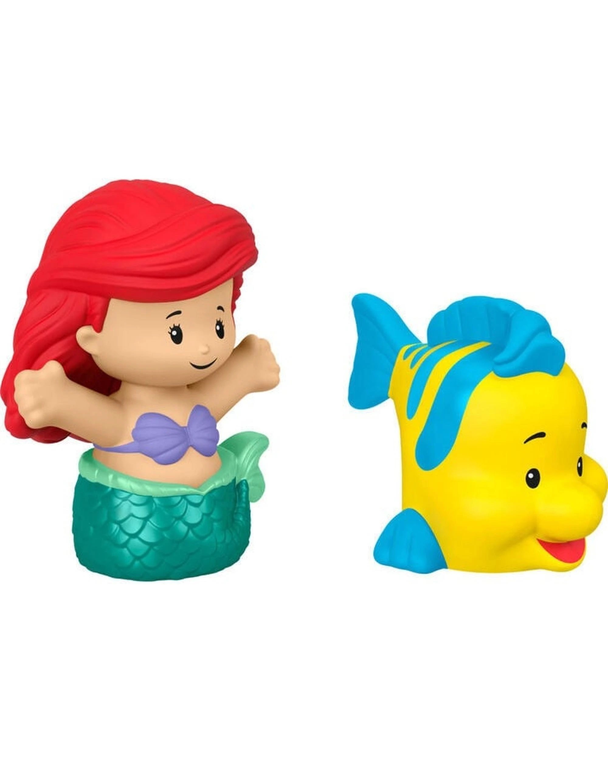 1 Little People Disney Princess Ariel and Flounder Figure Set, 1 of 4