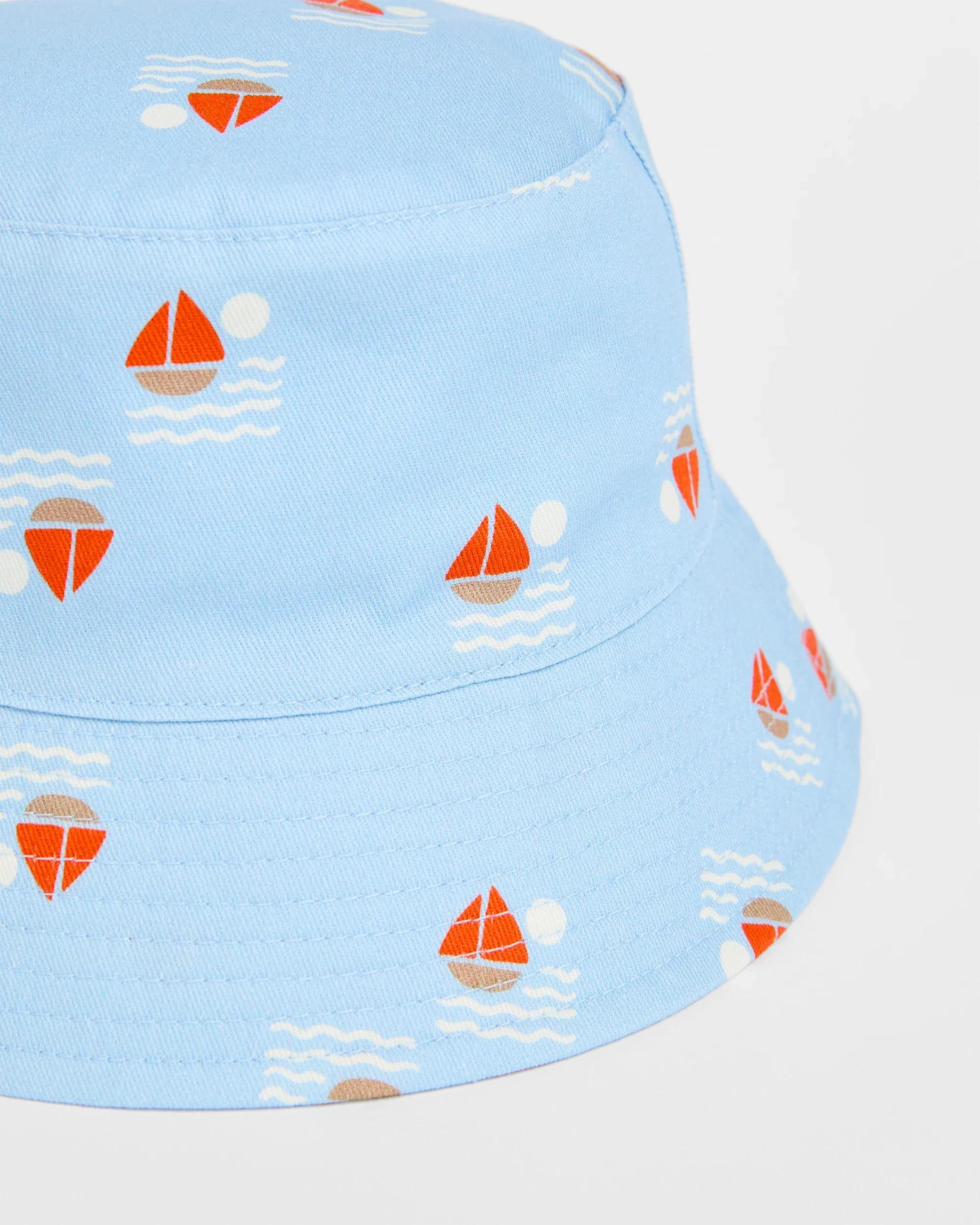 2 Target Baby Bucket Hat SAIL BOATS, 2 of 2